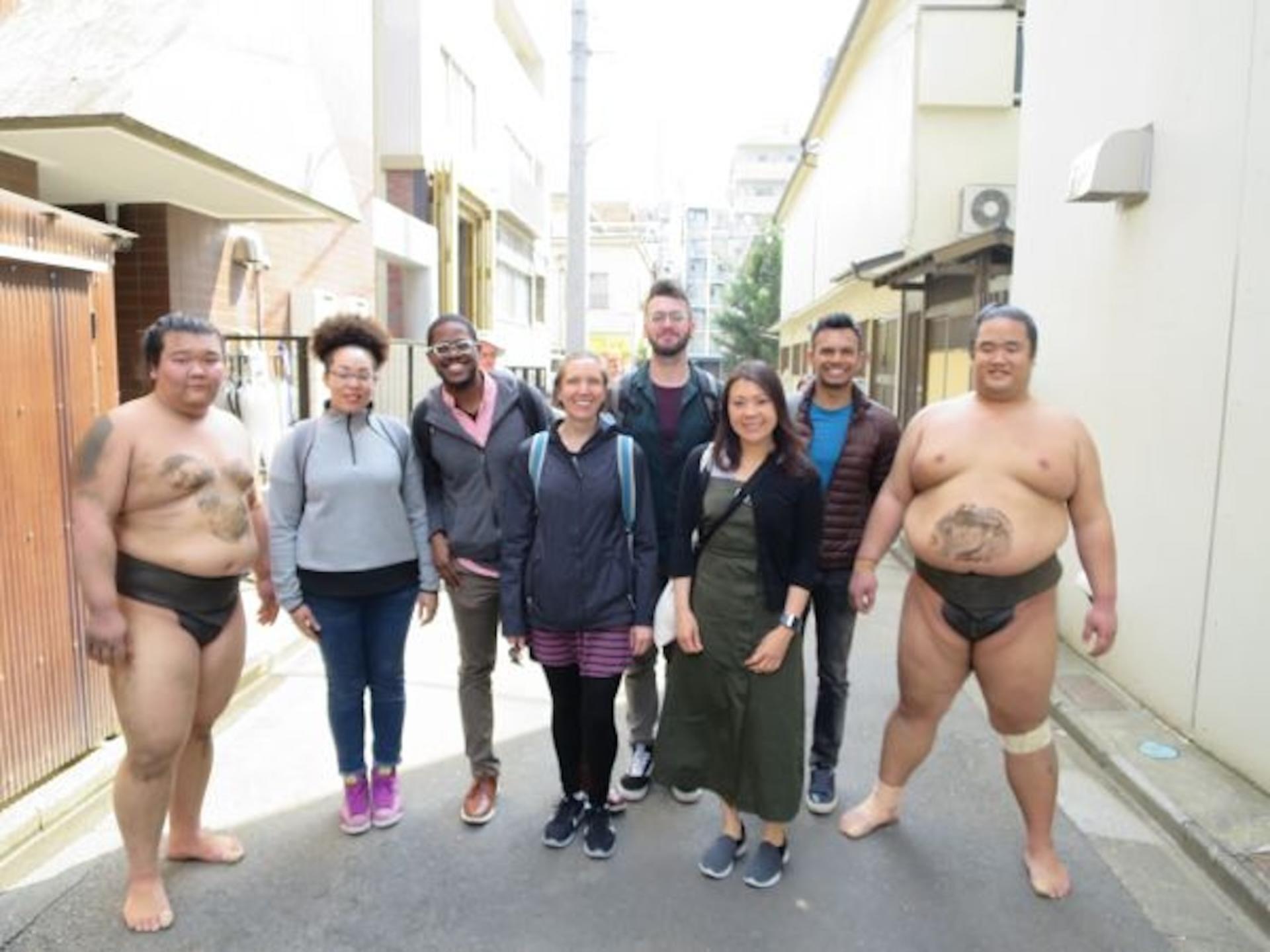 Tokyo Sumo Morning Practice Tour with Ring-Side Seats + Photo Shoot - Thumbnail 8