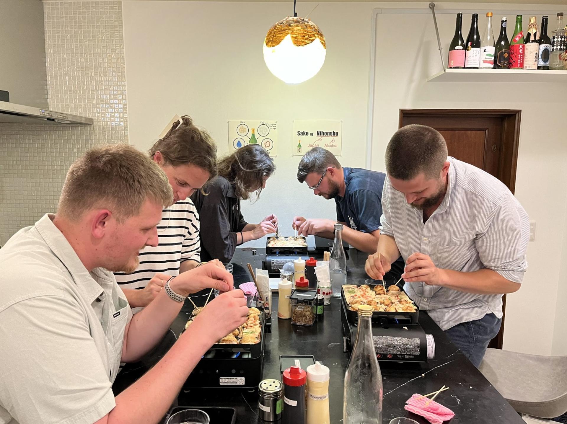 Osaka: Sake Tasting & Japanese Cooking Experience - Thumbnail 2