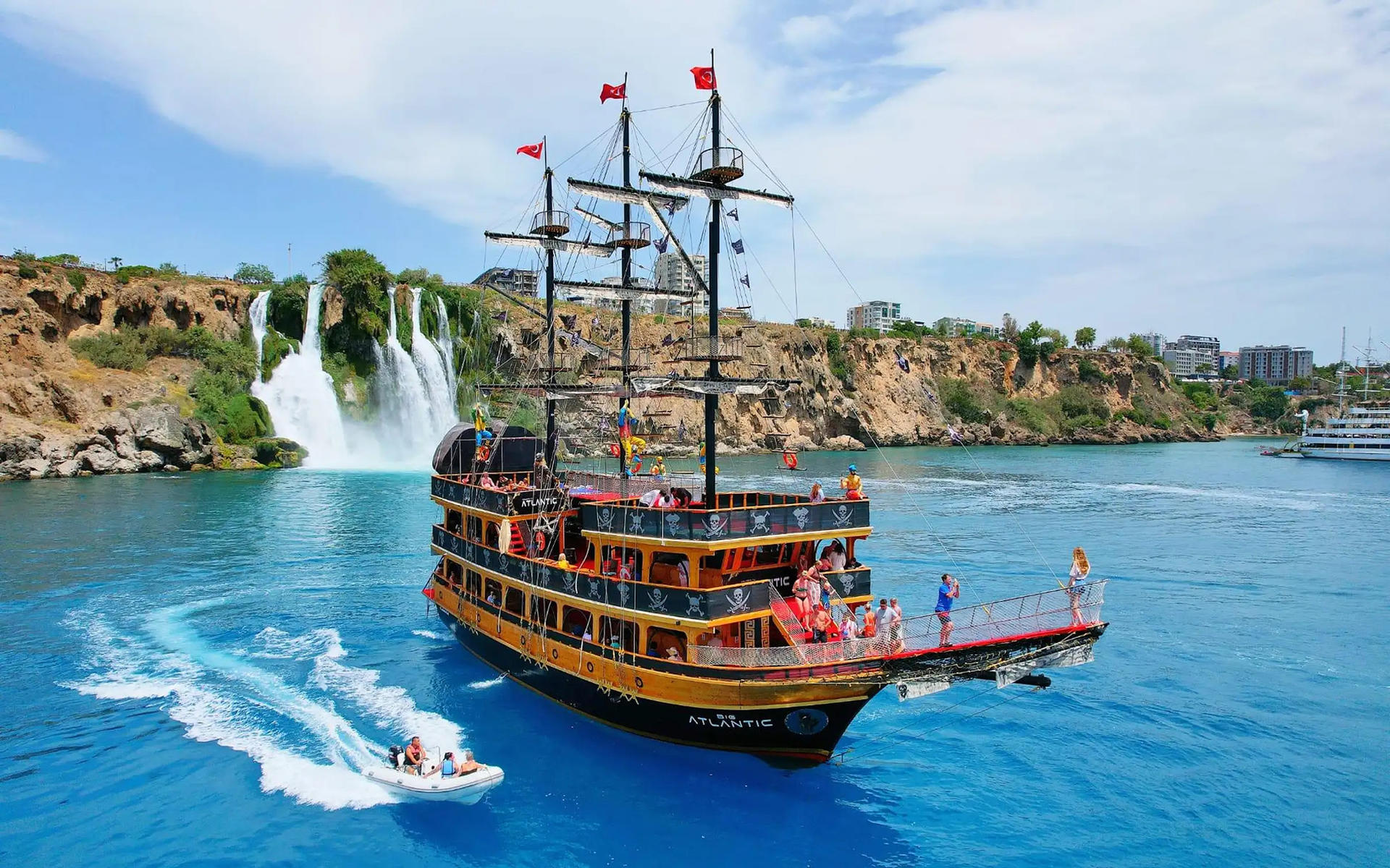 Lara Pirate Boat Excursion with Lunch & Transfer - Image 1