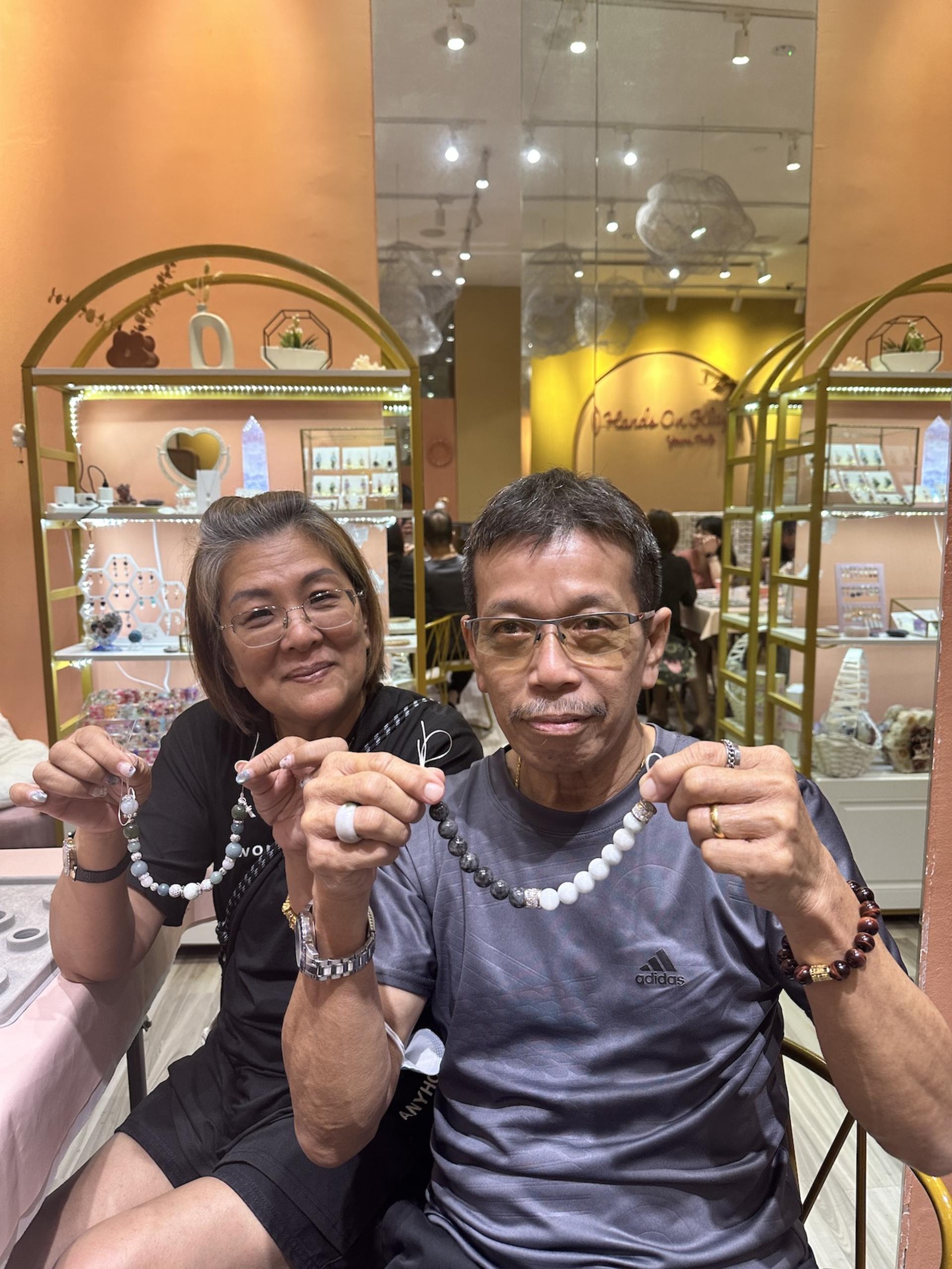 Jade Bracelet Workshop by Floral Knots at Orchard Gateway - Thumbnail 7