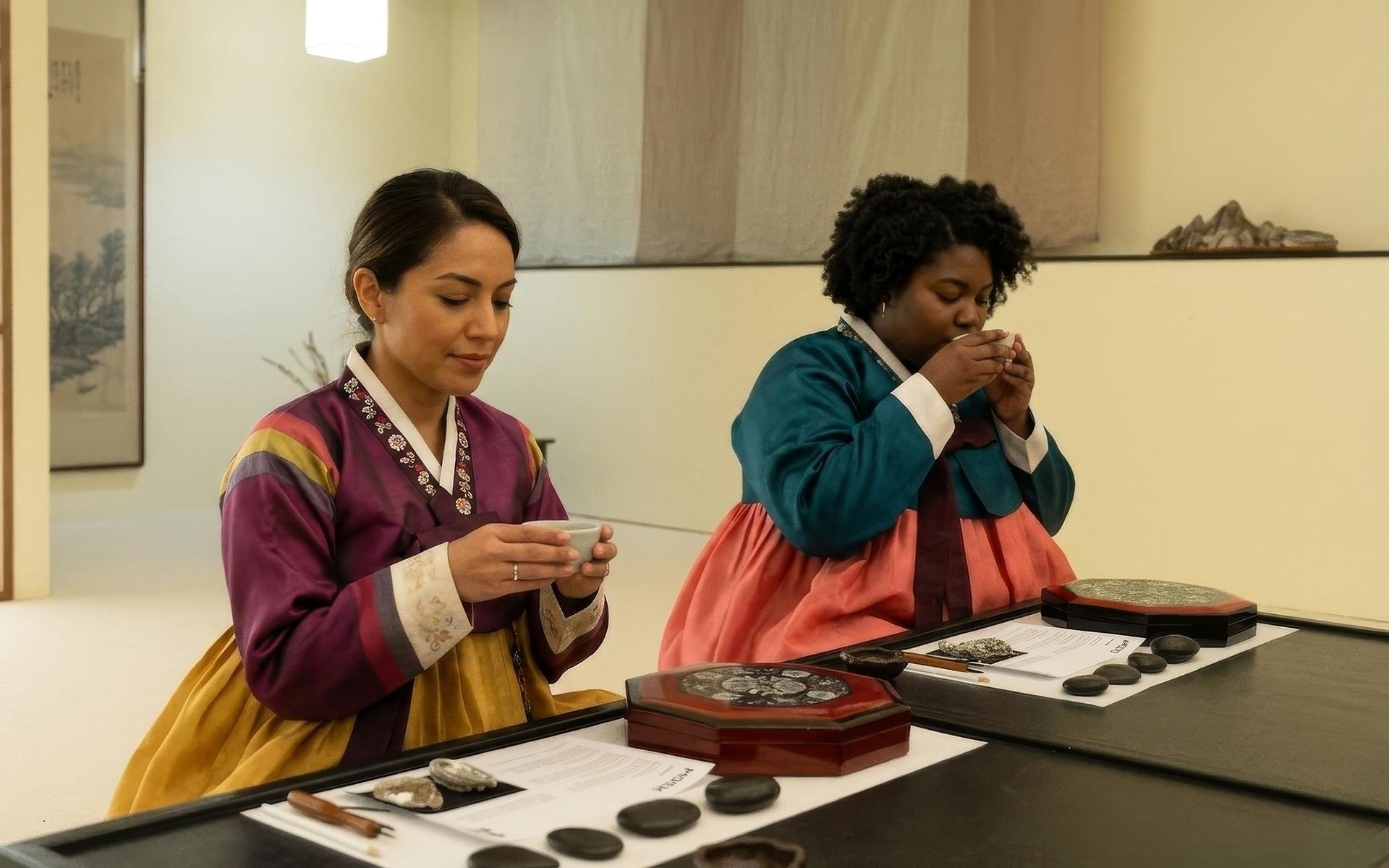 Seoul: Wearing Hanbok and Drawing Hangeul Folk Lettering - Thumbnail 4
