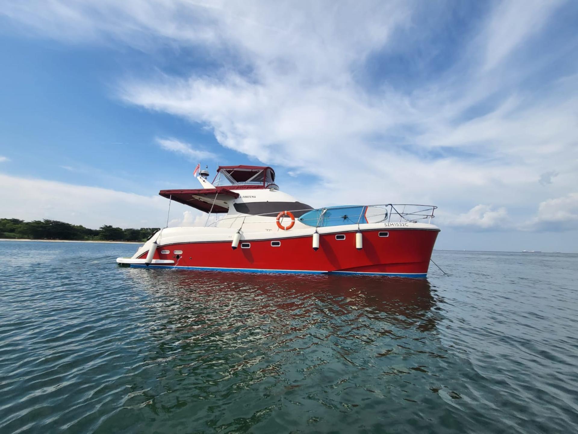 Lazarus Island La Fortuna Private Yacht by Shimmering Sea Cruises - Image 1