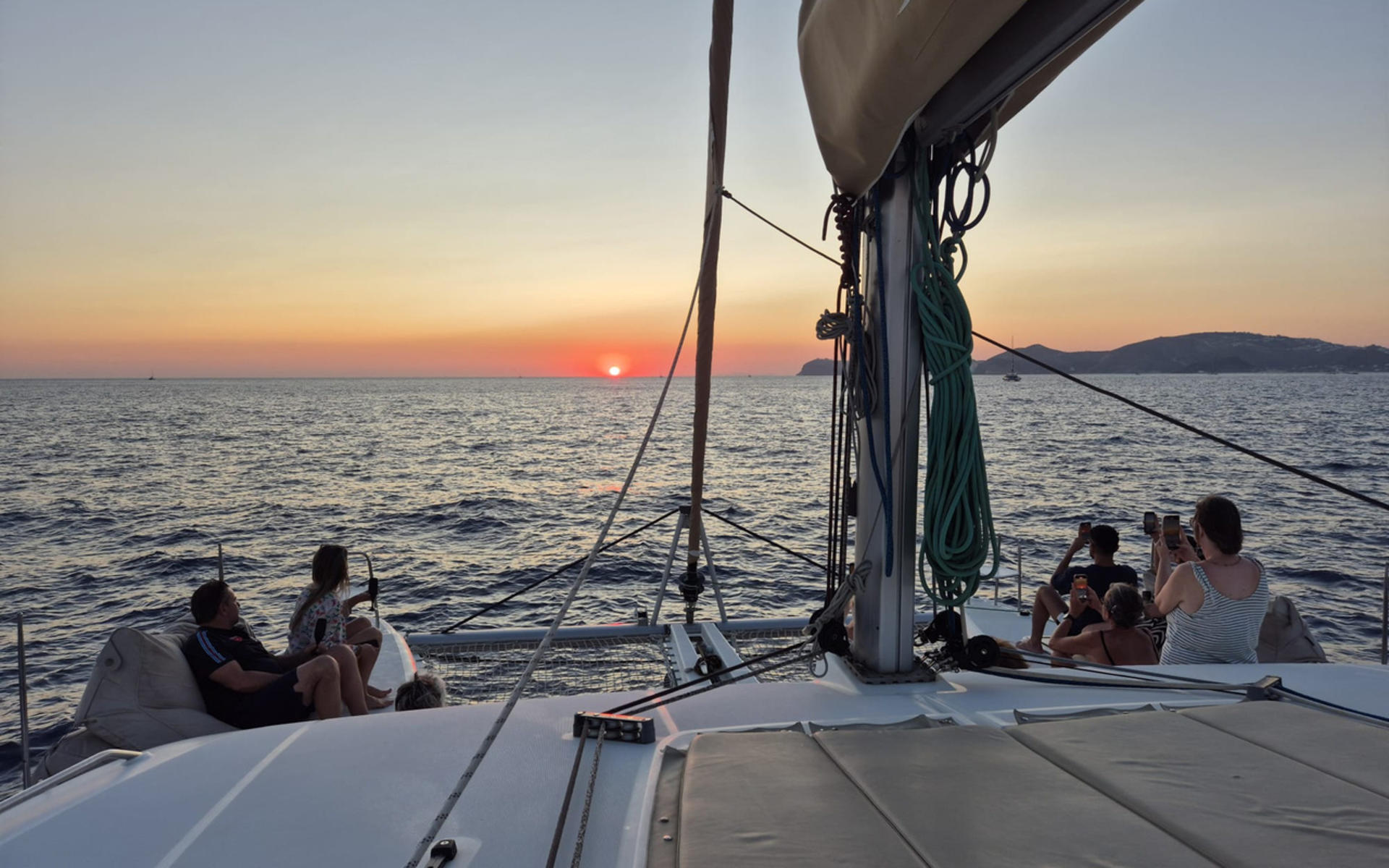 Santorini Luxury Sunset Cruise with Dinner, Drinks and Transfers - Thumbnail 11