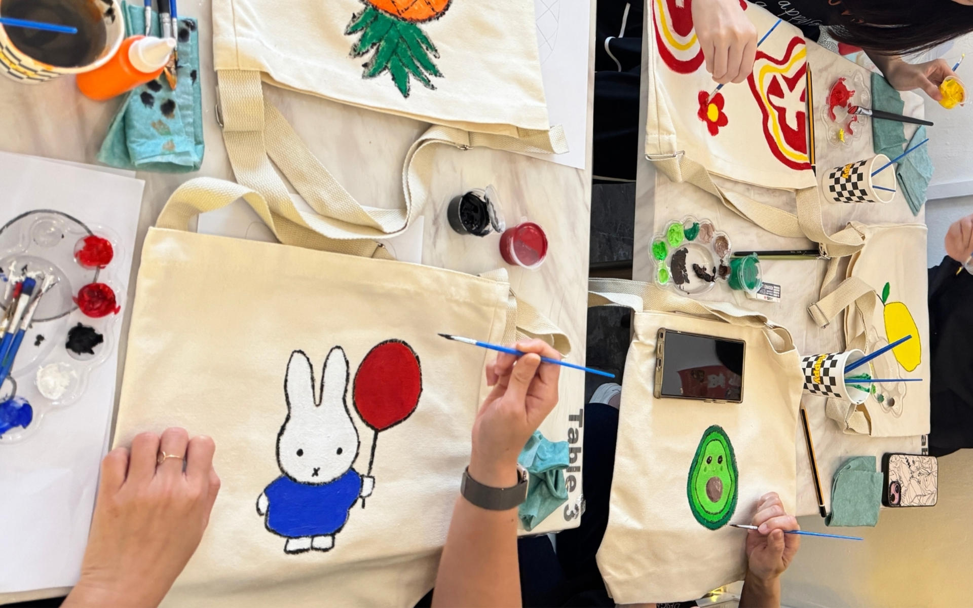 Canvas Tote Painting Workshop @RALOVS Cafe - Thumbnail 3