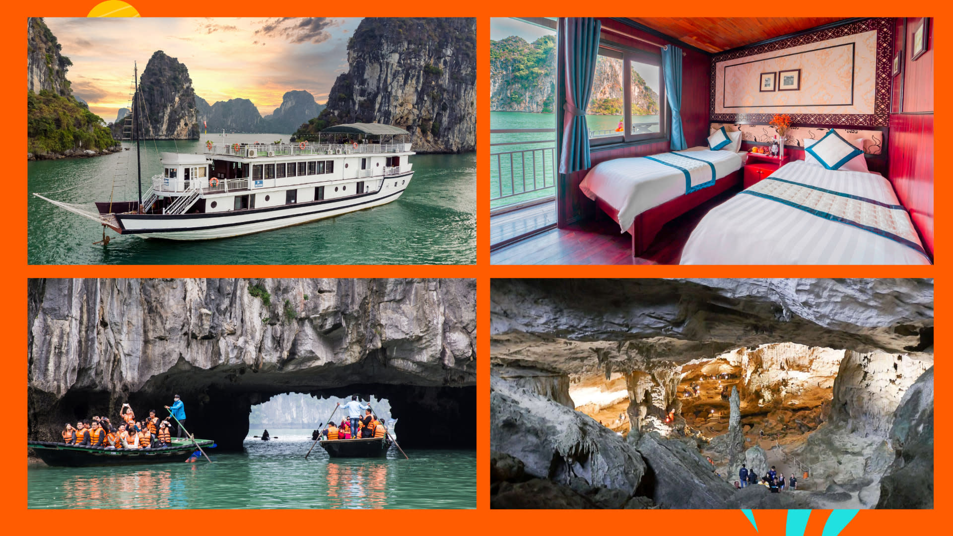 Sunlight Legend 2D1N Cruise: Ha Long Bay with Sung Sot & Ti Top - Image 1