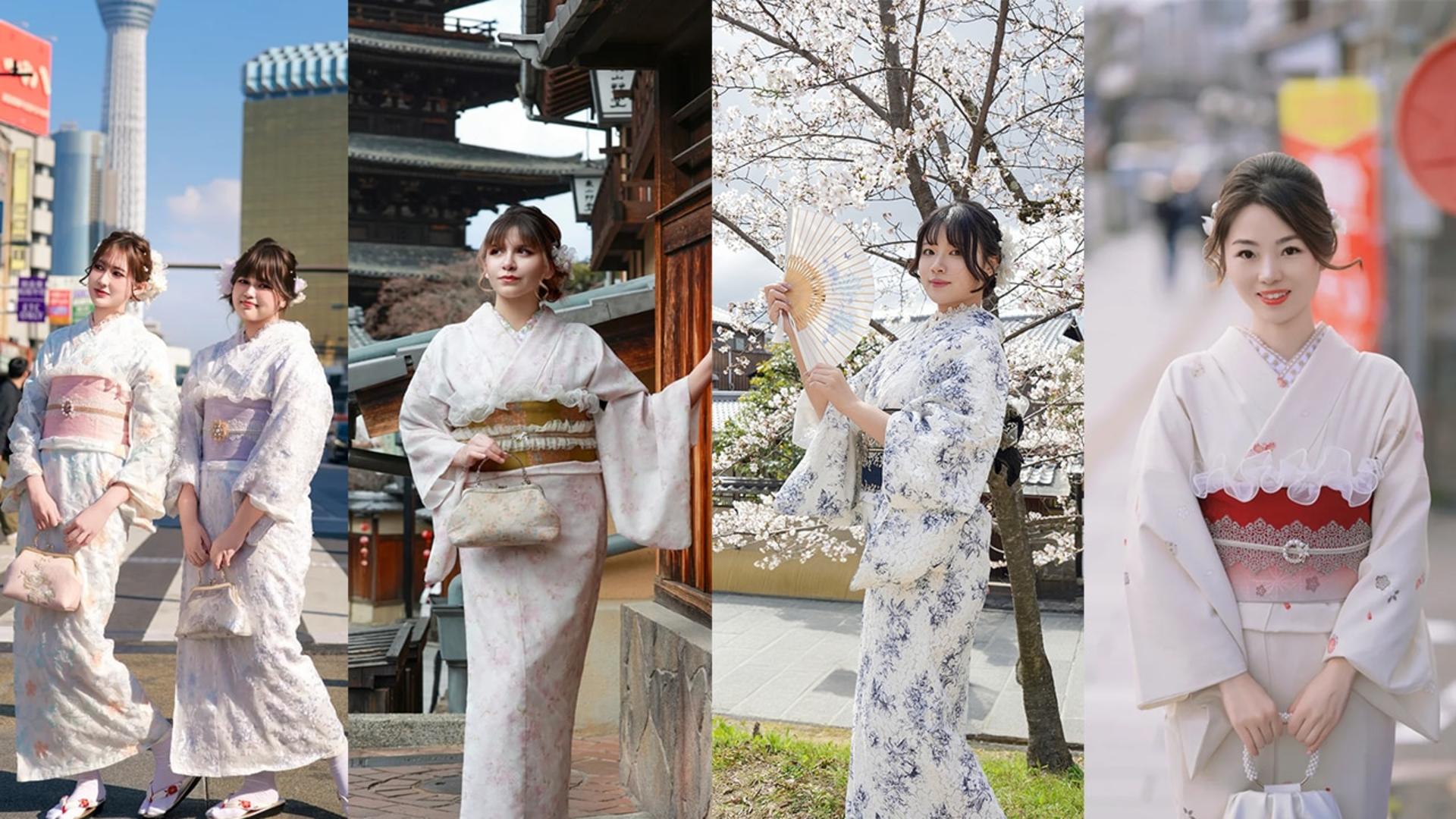 Kyoto Kimono Rental Experience (Optional Exquisite Hair Styling/Japanese Makeup/Photography) (Ookini Kiyomizu-dera Main Store) - Thumbnail 5