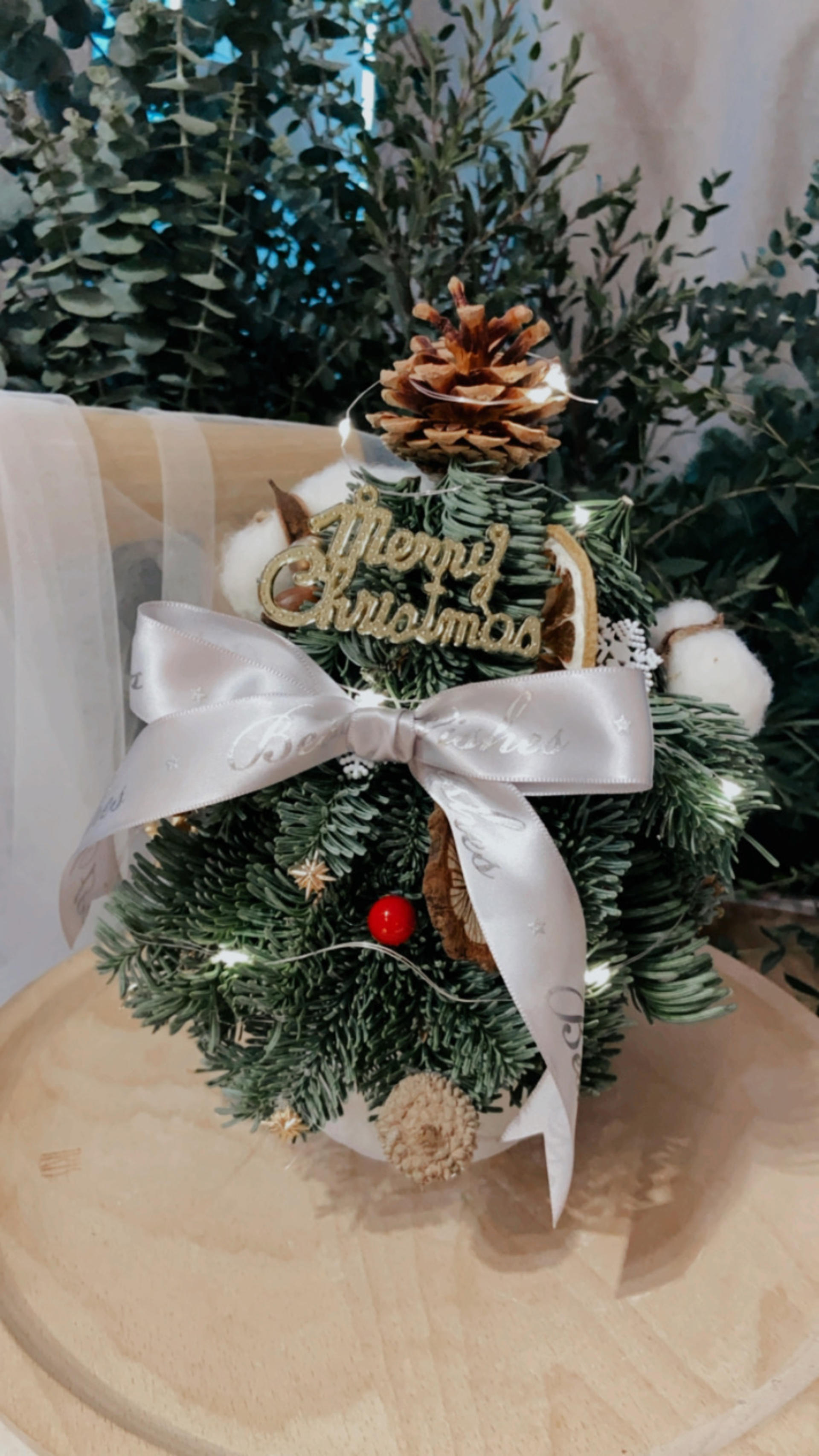 Myosotis Flower Mini Christmas Tree Workshop - Thumbnail 4