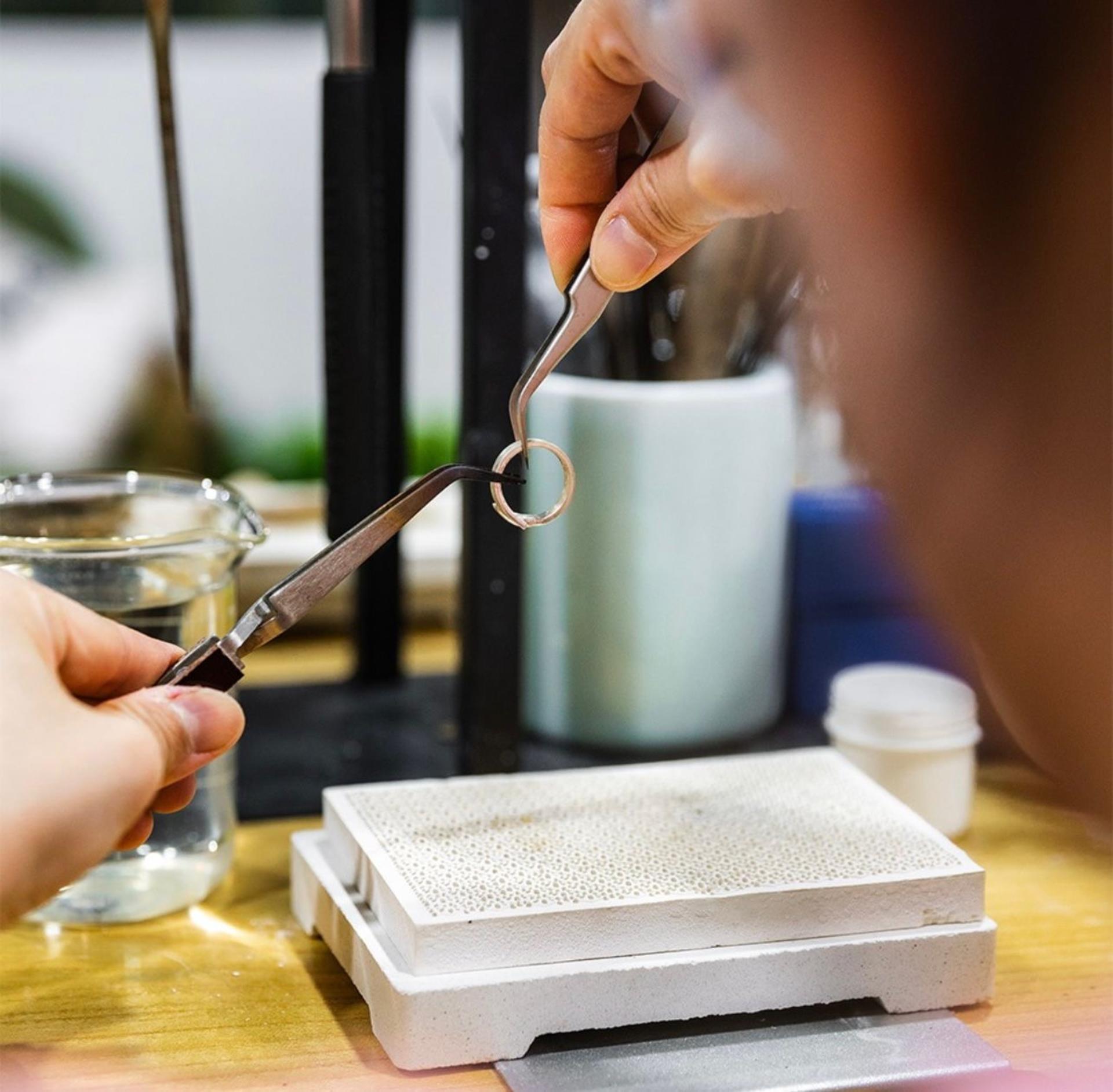 Silver Ring Making Workshop by Few Gram Studio in Orchard Gateway - Thumbnail 5