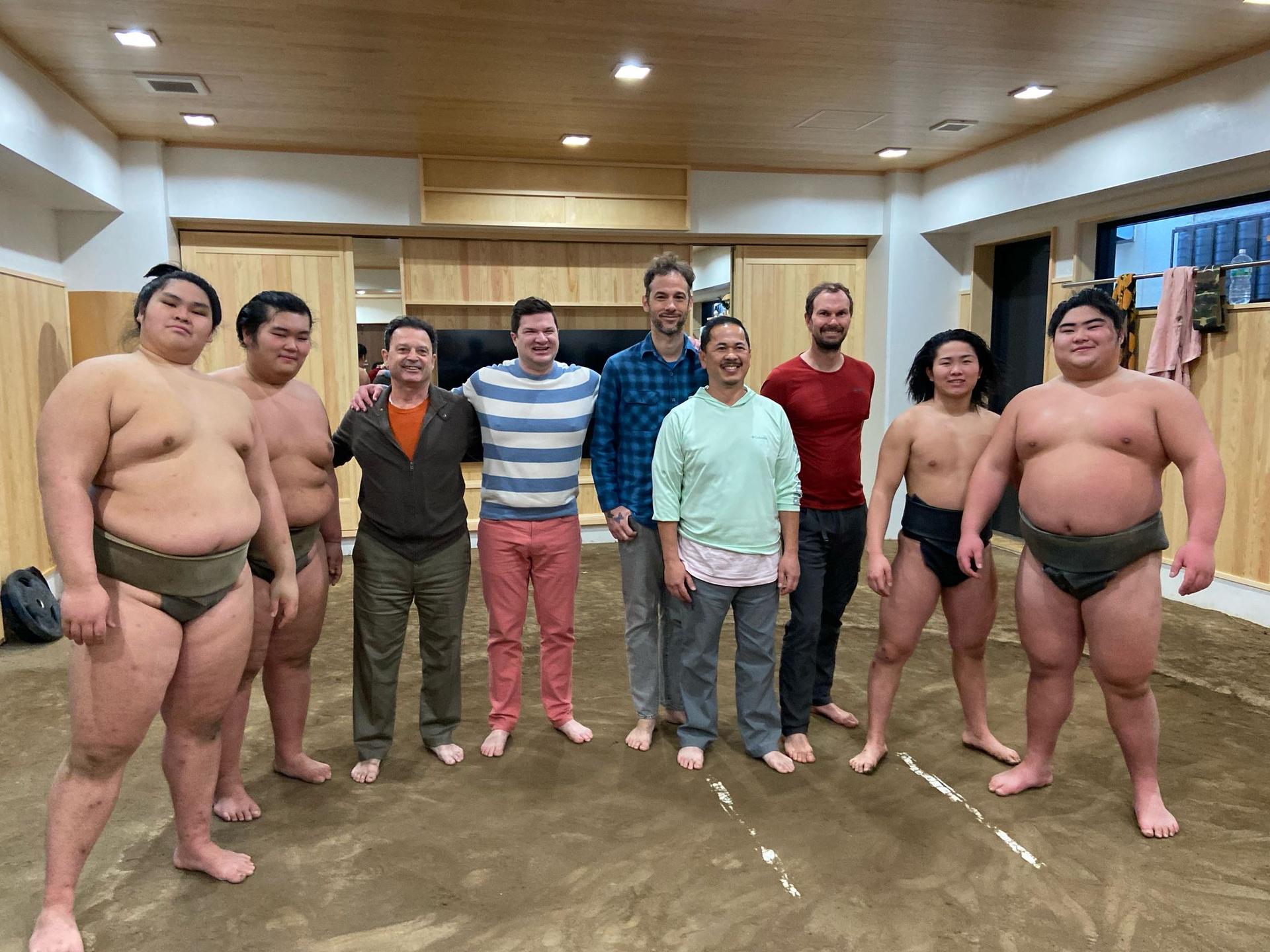 Tokyo Sumo Morning Practice: Viewing & Exclusive Interaction - Thumbnail 8