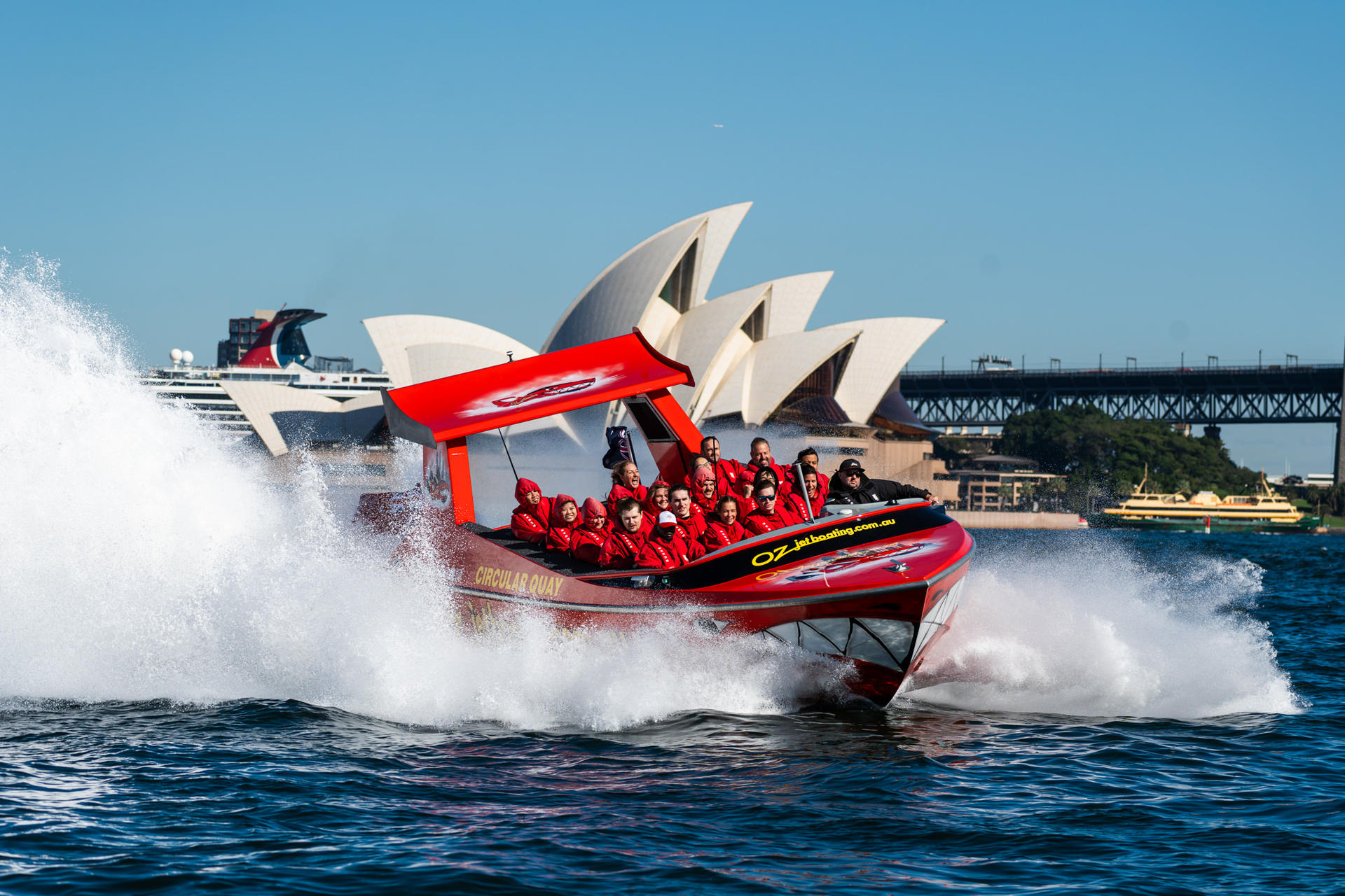 Sydney Harbour Oz Jet Boating Thrill Ride