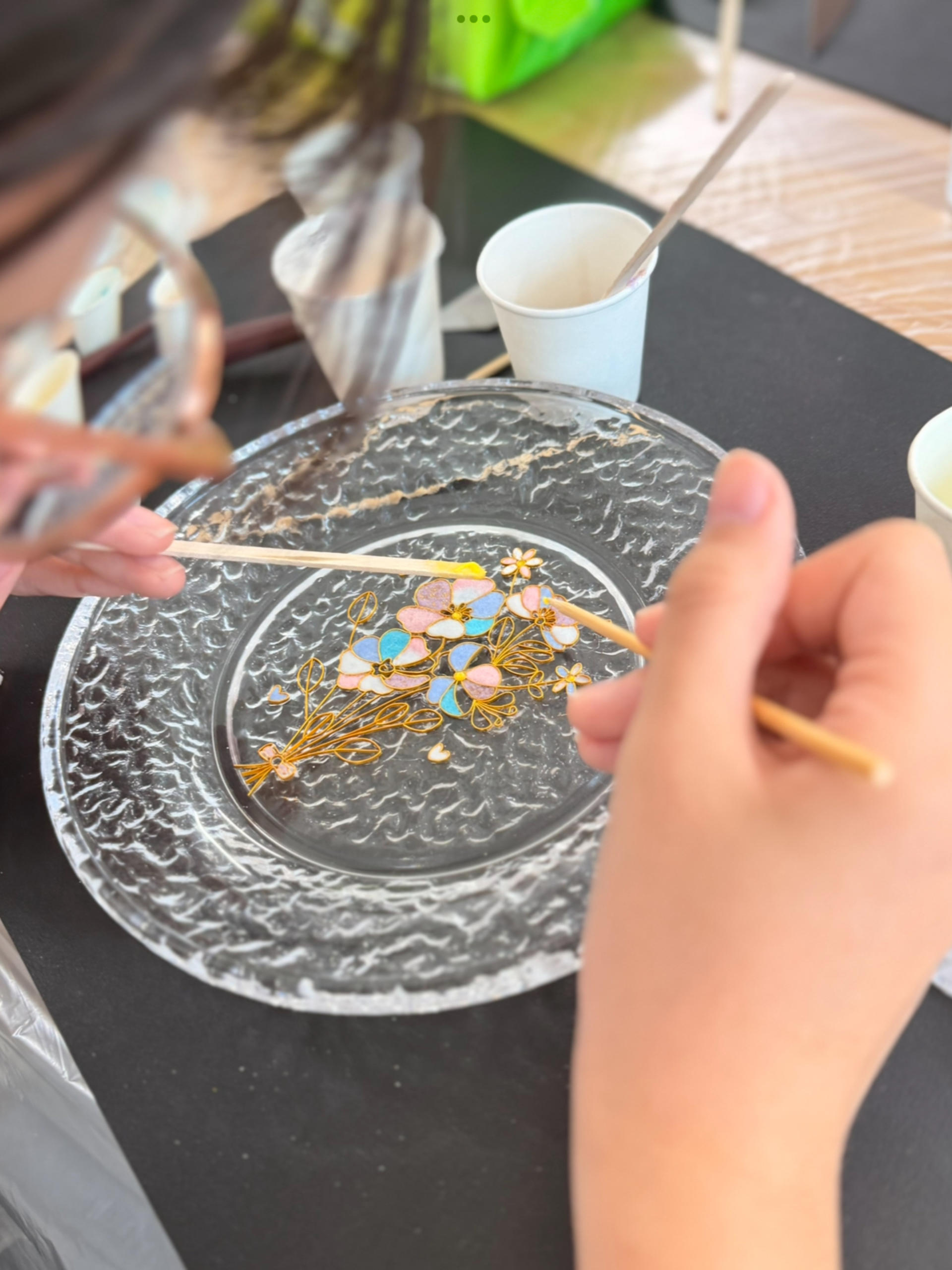 Parent-Child Date Gathering Handmade Workshop | Pressed Flower | Decoupage Canvas Bag - Thumbnail 4