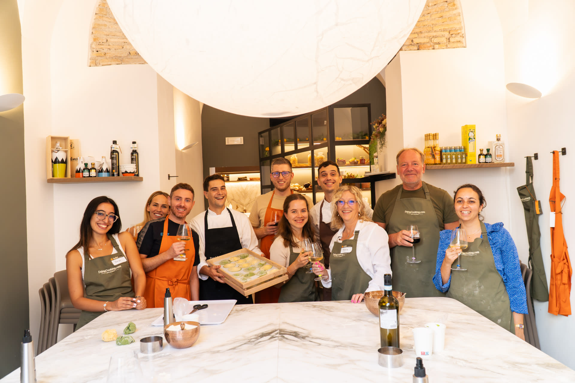 All-in-One Italian Cooking Class: Pasta, Pizza & Gelato - Thumbnail 9