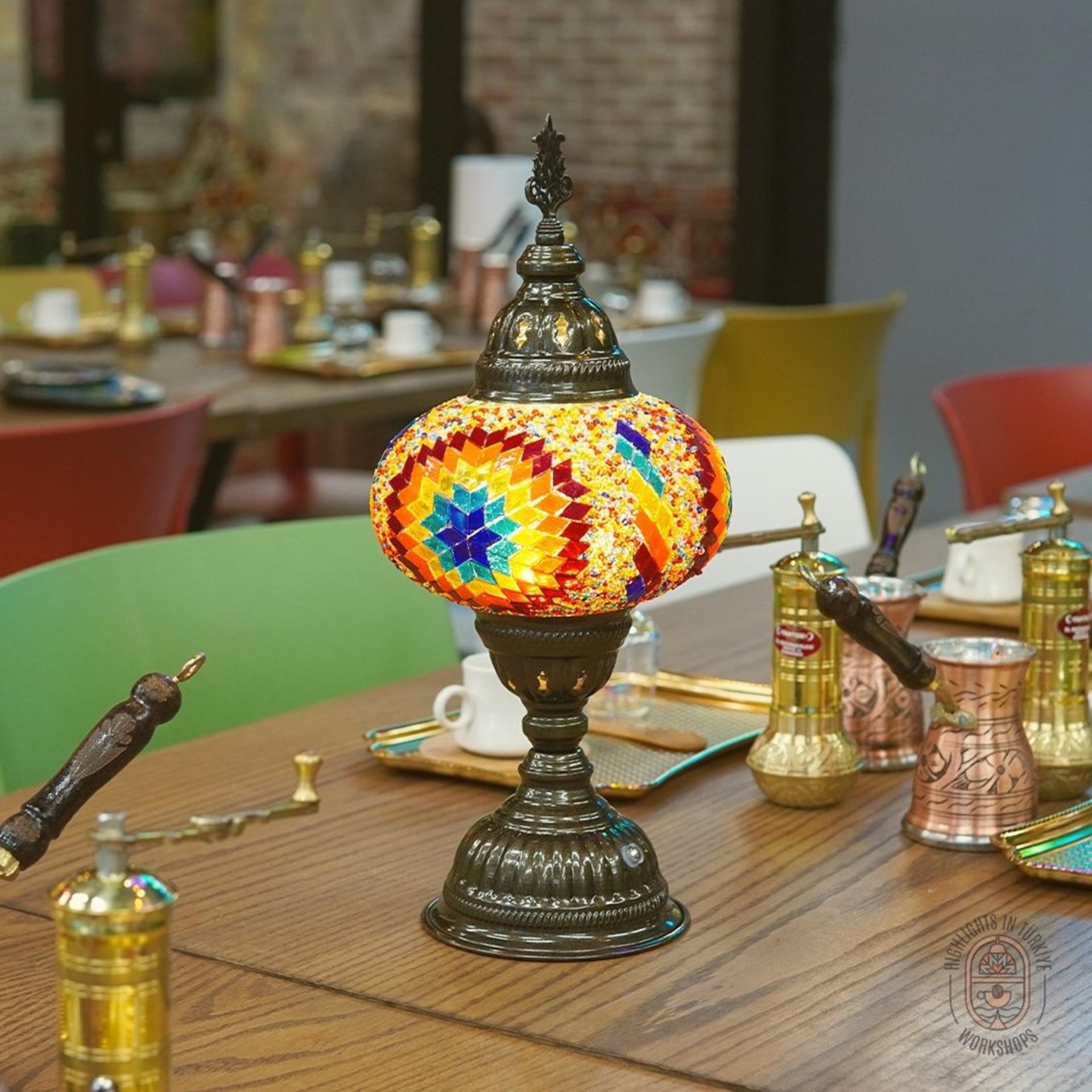 Marmaris: Traditional Mosaic Lamp Workshop - A Glowing Break - Thumbnail 8