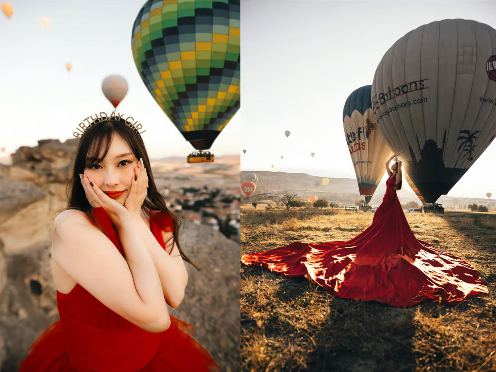 Flying Dress Photo Shoot at Carpet House in Cappadocia - Thumbnail 11