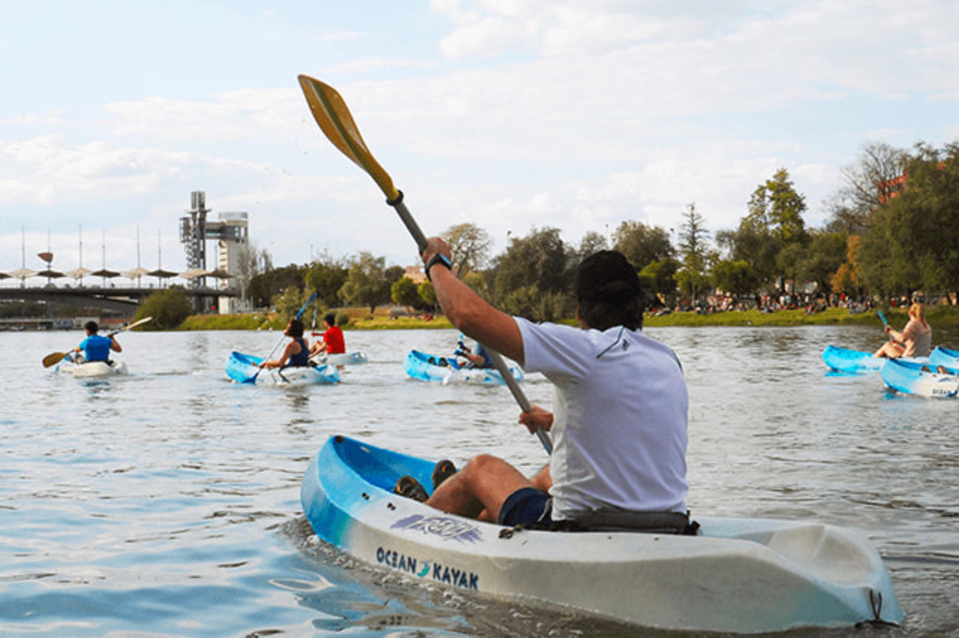 Seville Guadalquivir River Kayaking Tour - Thumbnail 4