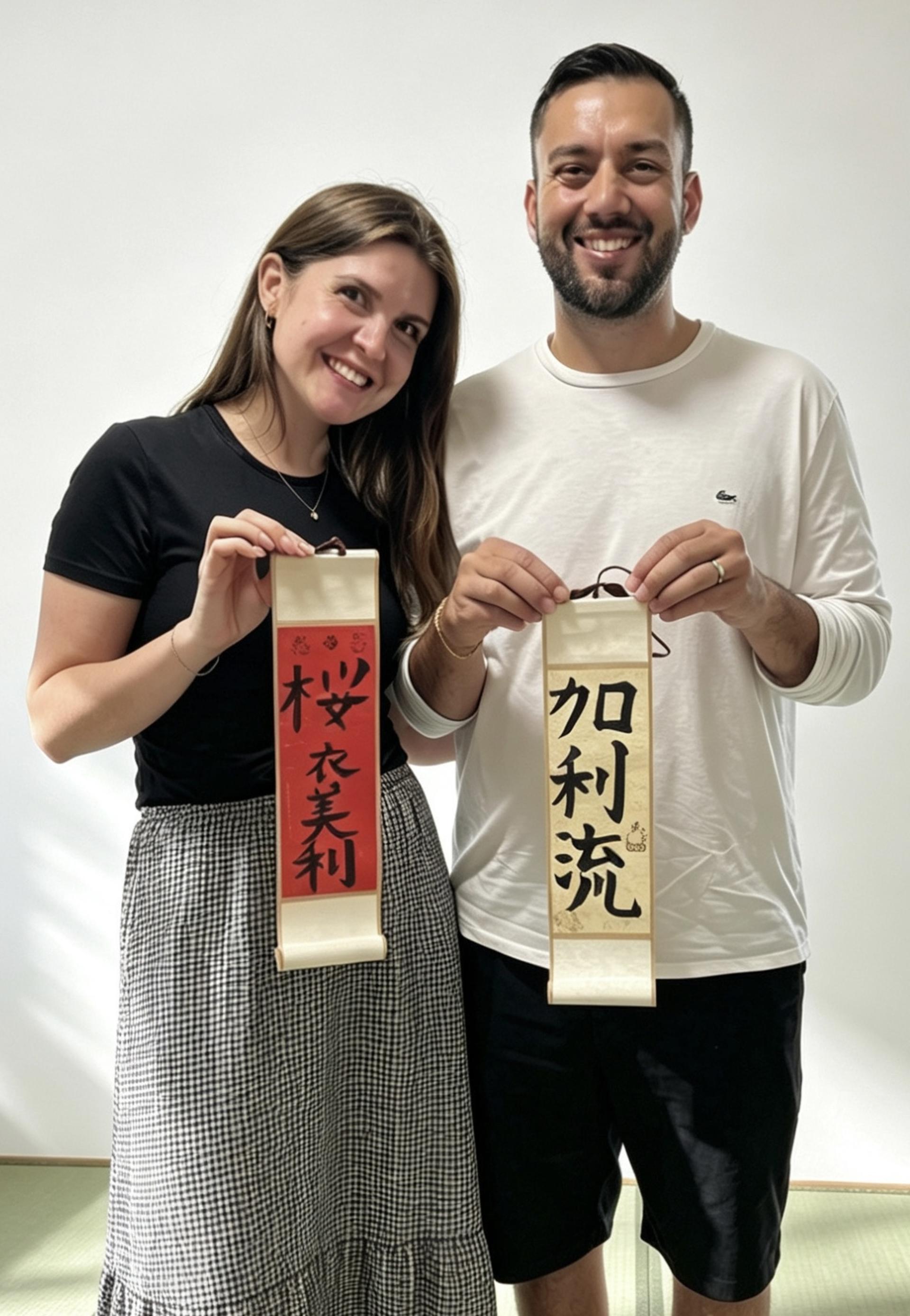 Japanese Calligraphy & Kanji Name Gift with Great View - Thumbnail 20
