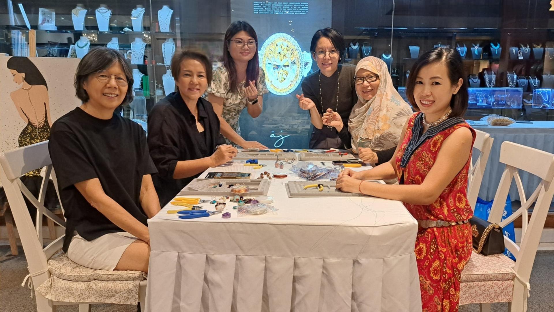 Crystal Jewelry Making Workshop in Kuala Lumpur - Thumbnail 2
