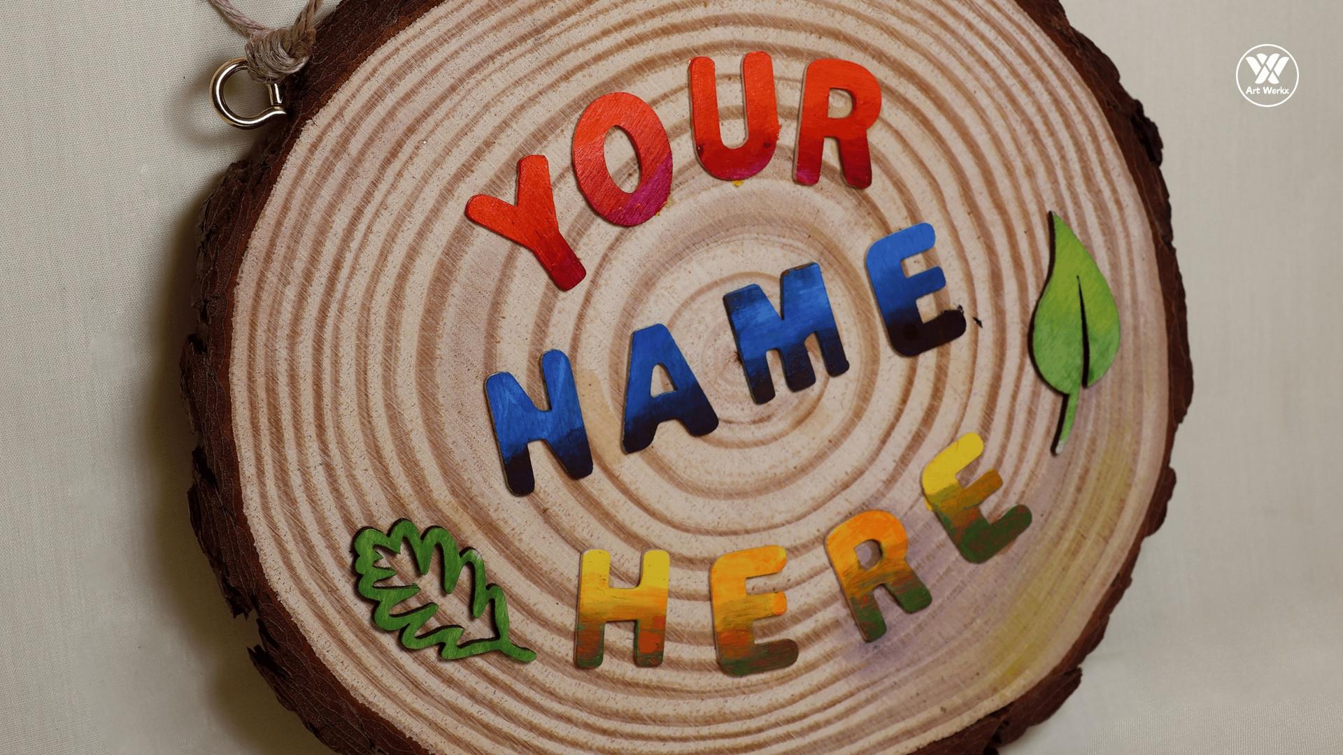 Wooden Nameboard Workshop by artwerkx - Thumbnail 3