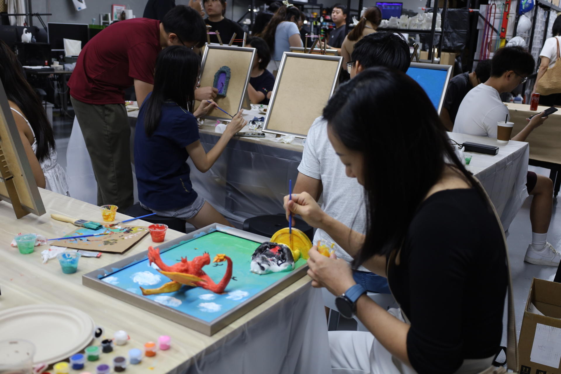 3D Art Jamming and Canvas Painting in Singapore - Thumbnail 10