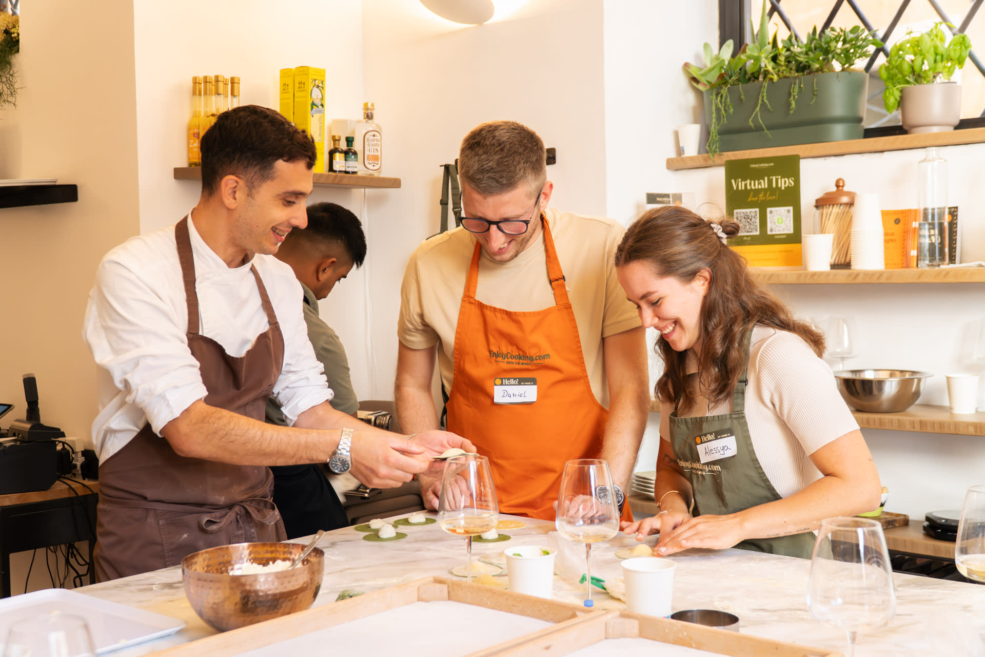 All-in-One Italian Cooking Class: Pasta, Pizza & Gelato - Thumbnail 8