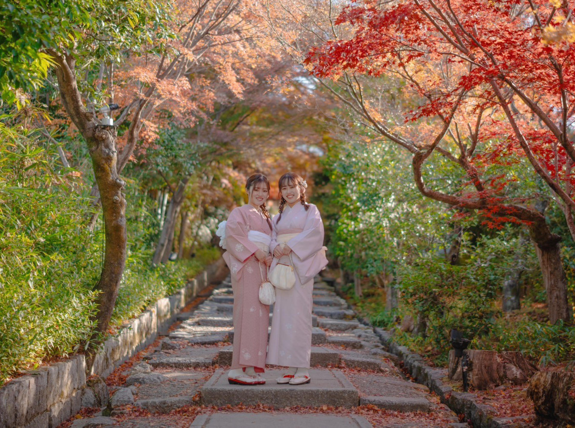 Kimono Rental (Kyoto Kiyomizu-dera Temple / Provided by Shiki Sakura) - Thumbnail 9