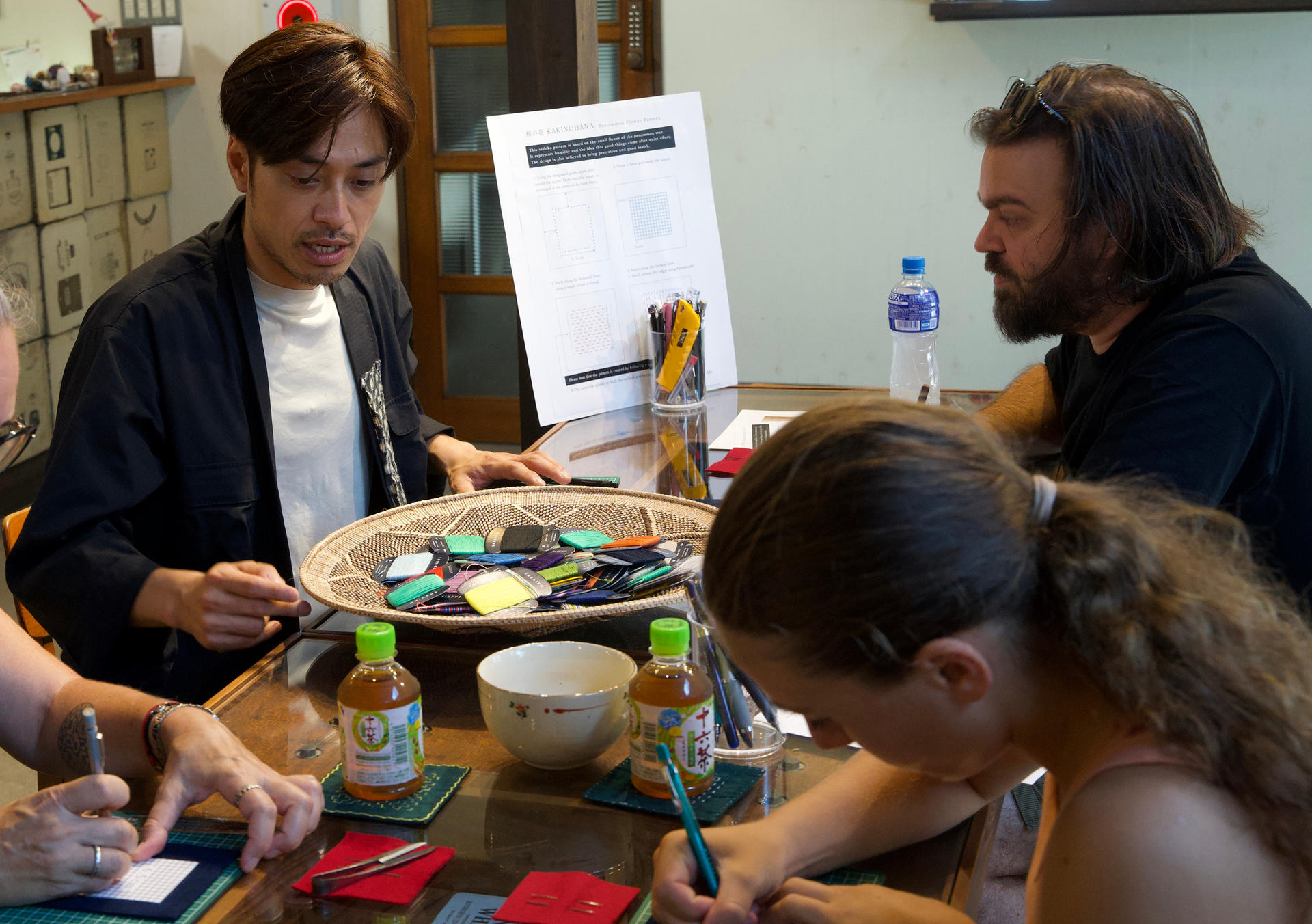 Japanese Stitching Sashiko Workshop Experience in Osaka - Thumbnail 49