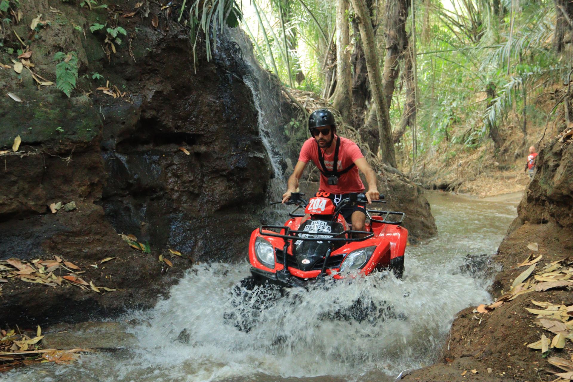 ATV Ride, Swing and Rafting Experiences in Ubud by Bali Tarantula - Image 1