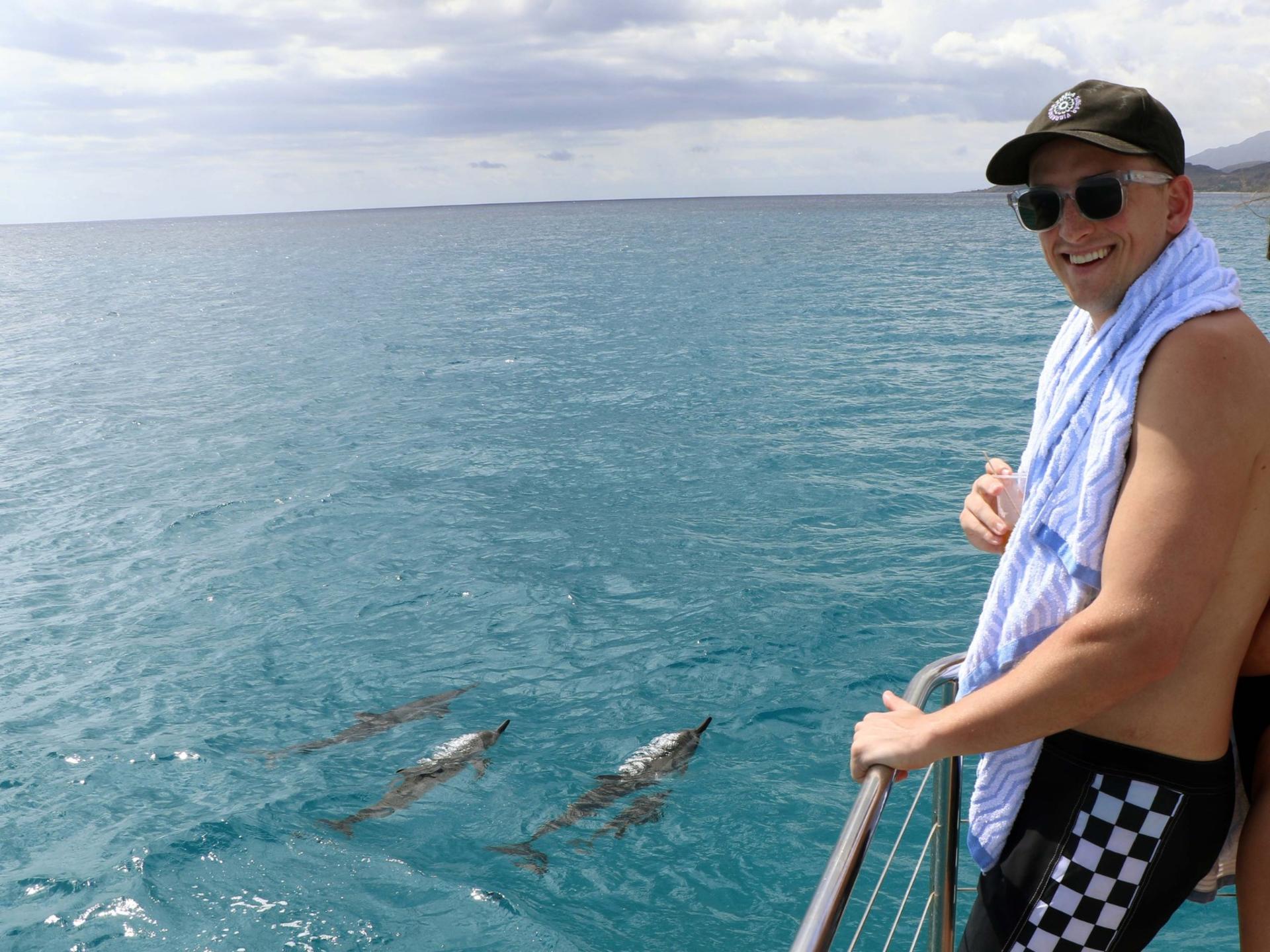 Luxury Afternoon Snorkeling Cruise and Dolphin Watch from Ko Olina - Thumbnail 19