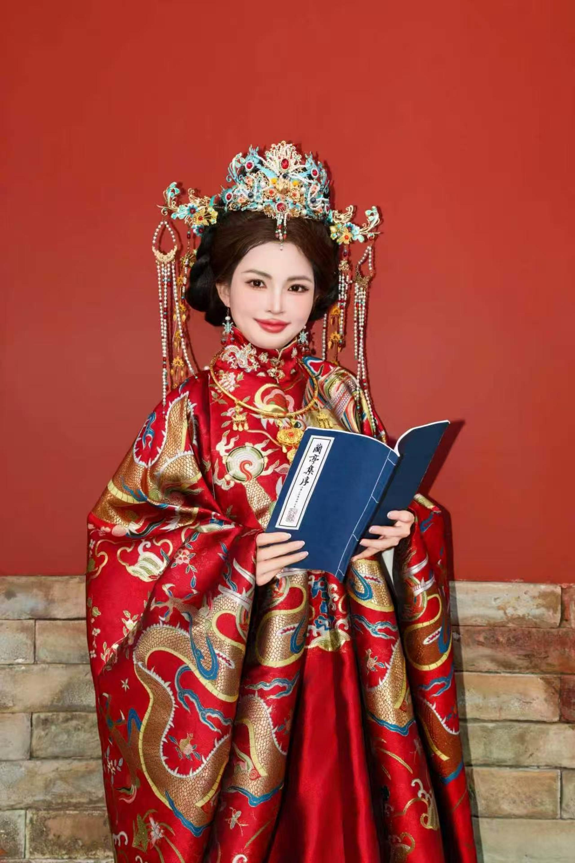 Beijing Temple of Heaven Hall of Prayer for Good Harvests Hanfu Rental · Ancient Costume Travel Photography Cheongsam Photography - Thumbnail 8