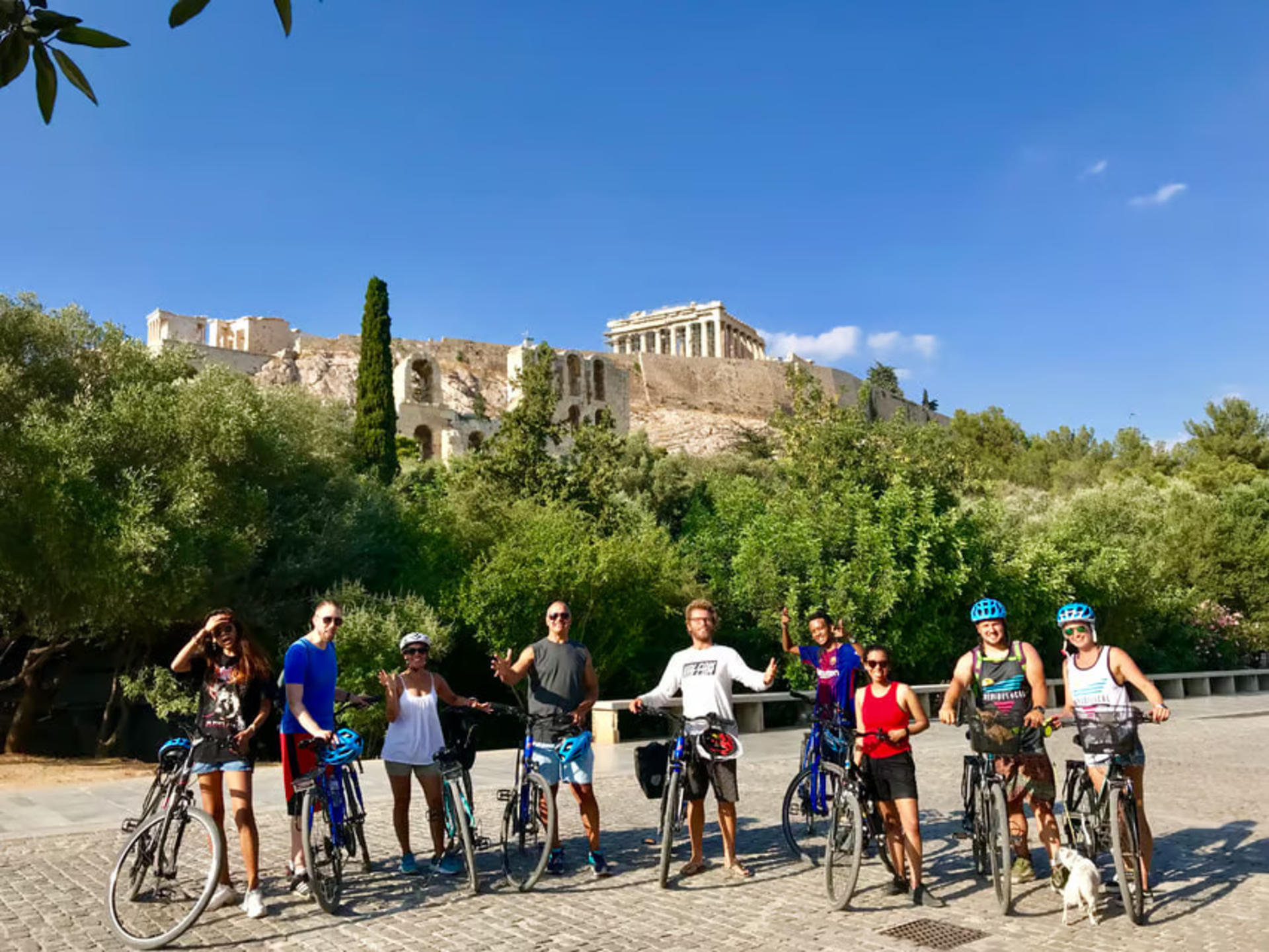 Athens Acropolis & Ancient Agora Half-Day Bike Tour - Thumbnail 2