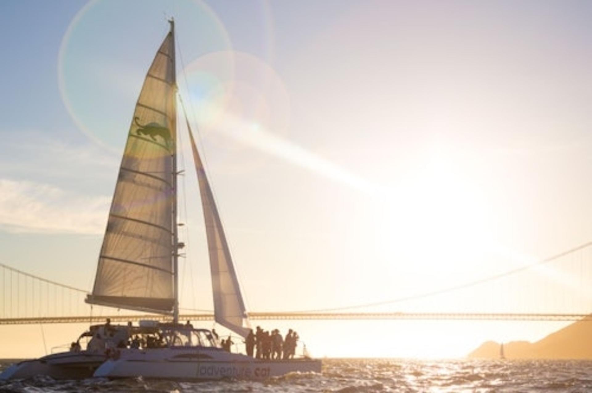 San Francisco Luxury Catamaran Bay Sunset Cruise Experience  - Thumbnail 5