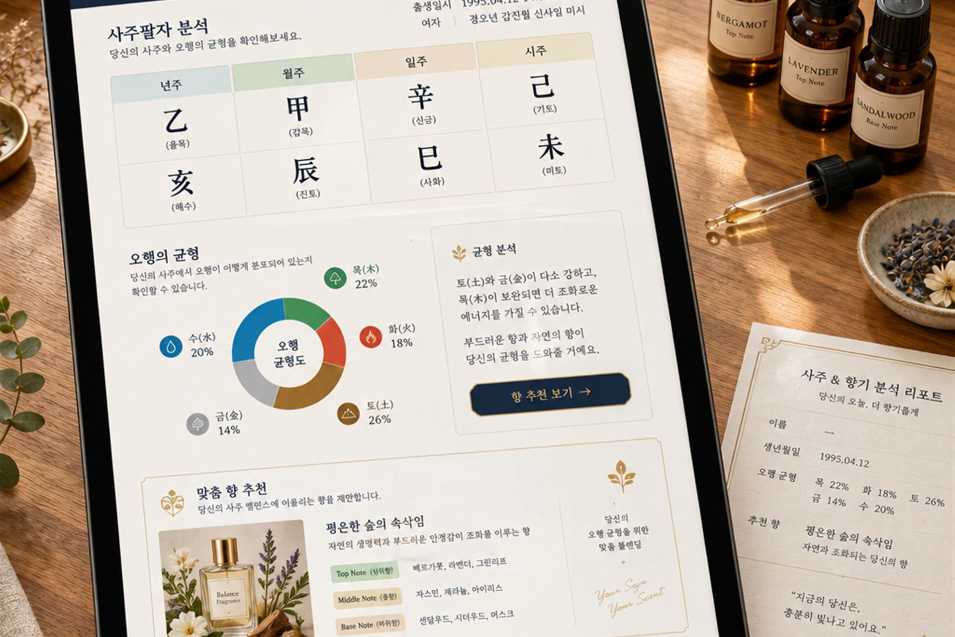 Hongdae Accent ID AI Fortune-telling Perfume Making One-Day Class - Thumbnail 2