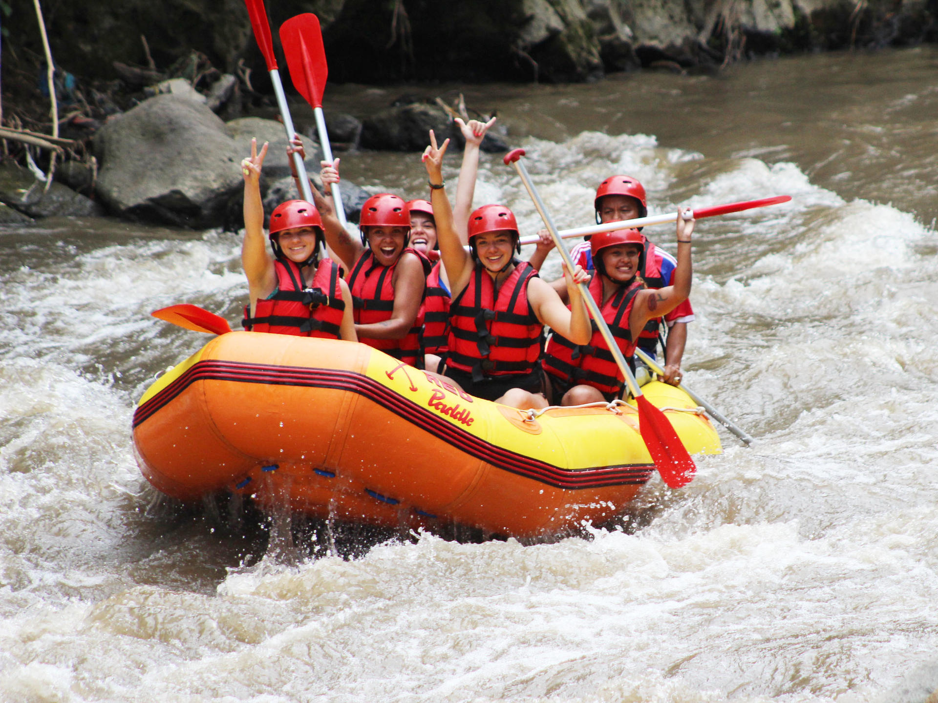 Ayung White Water Rafting - Thumbnail 2