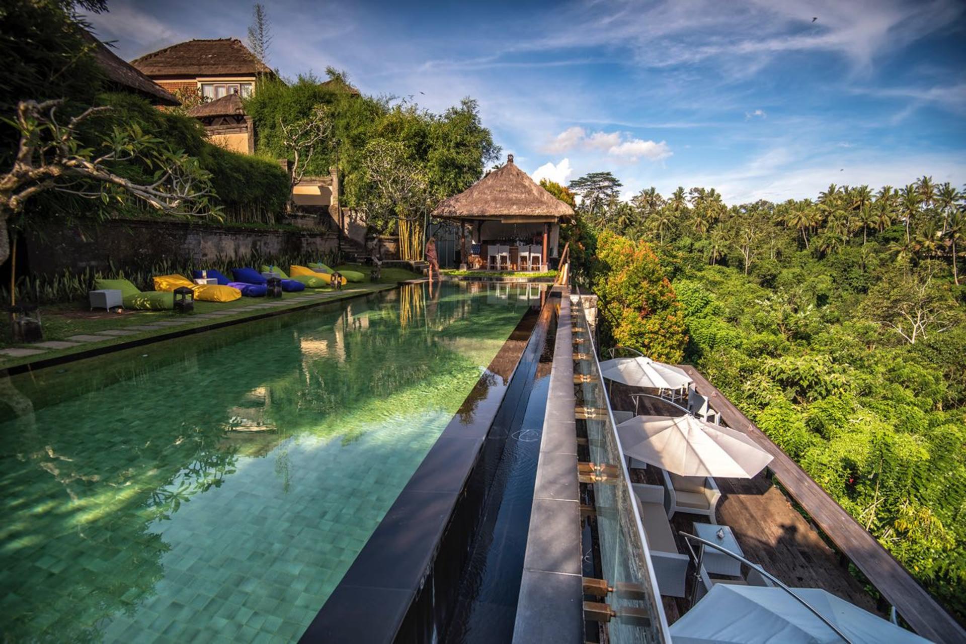 Awana Pool and Lounge Day Pass at Kamandalu Ubud in Bali - Thumbnail 2