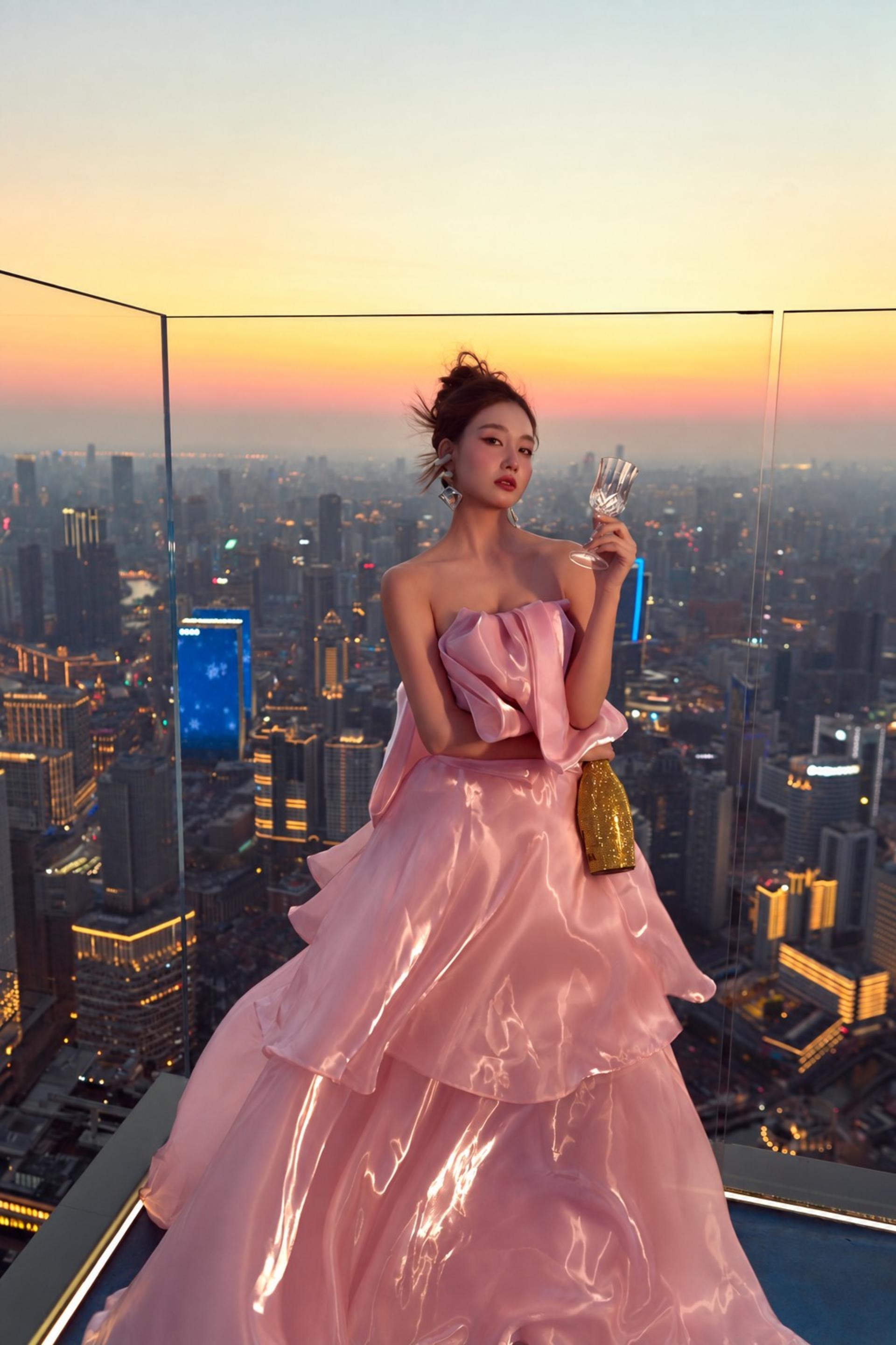 Shanghai Fashion Editorial Photoshoot at The Bund or The Stage - Thumbnail 13