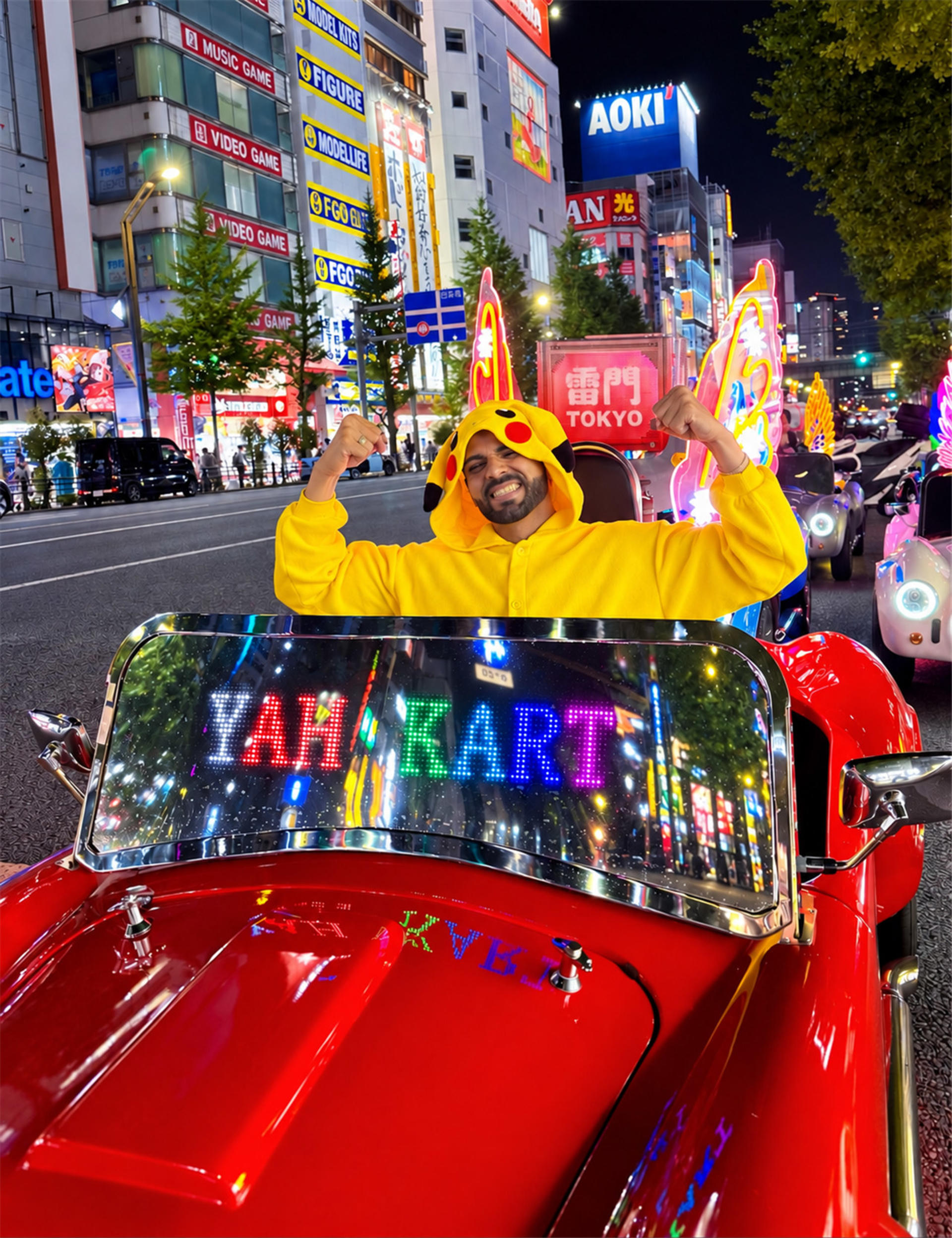 Tokyo Go Kart Street Experience in Akihabara & Asakusa by YAHKART - Thumbnail 6