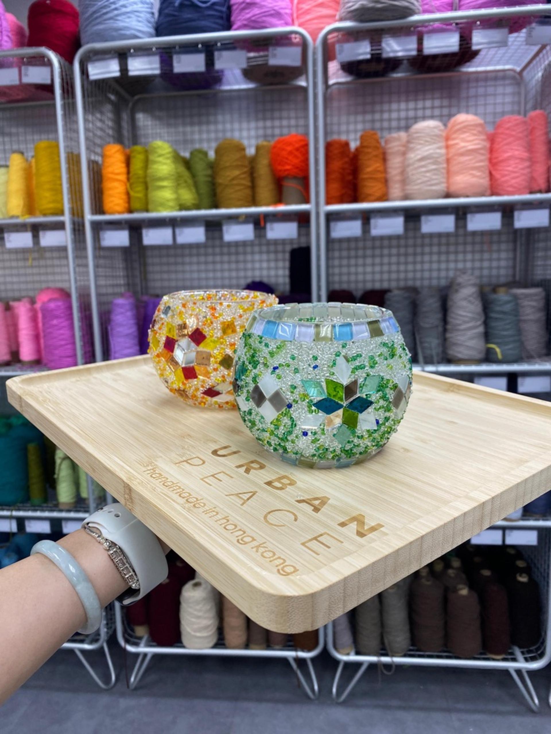 URBANPEACE - Turkish Mosaic Lamp | Candle Holder | Coaster | Kwun Tong - Thumbnail 6