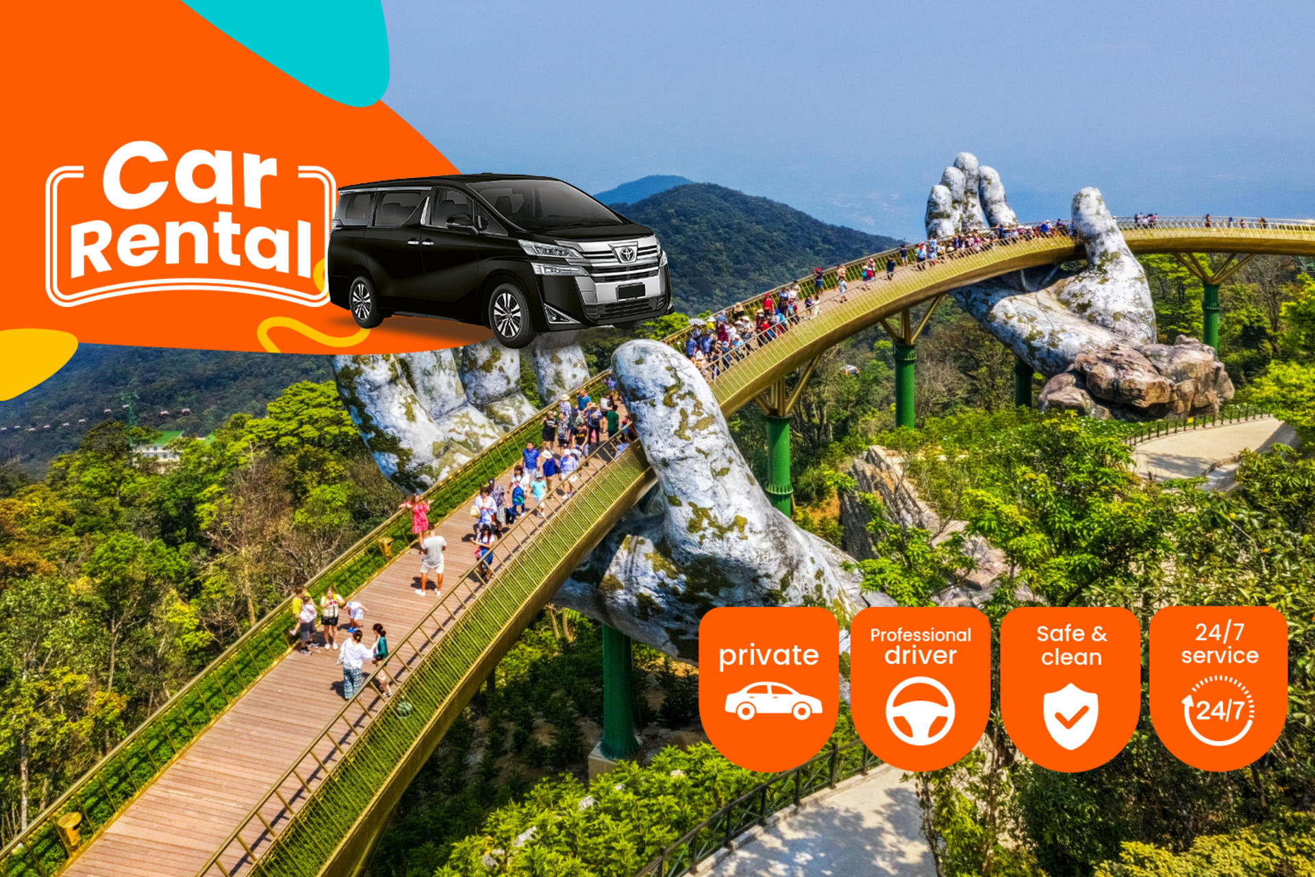 Danang Private Transfer to Ba Na Hills