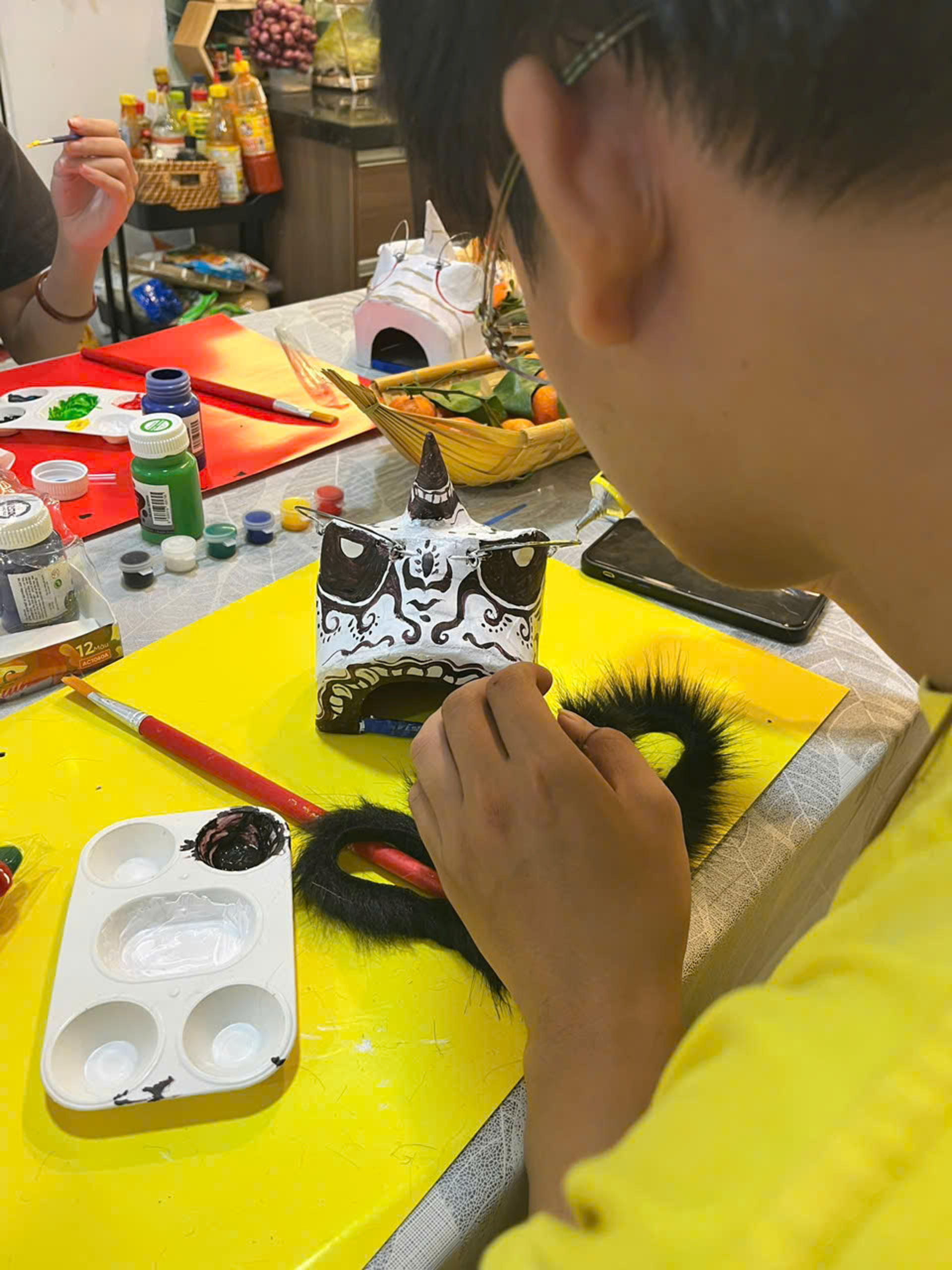 Traditional Lion head crafting workshop - Thumbnail 26