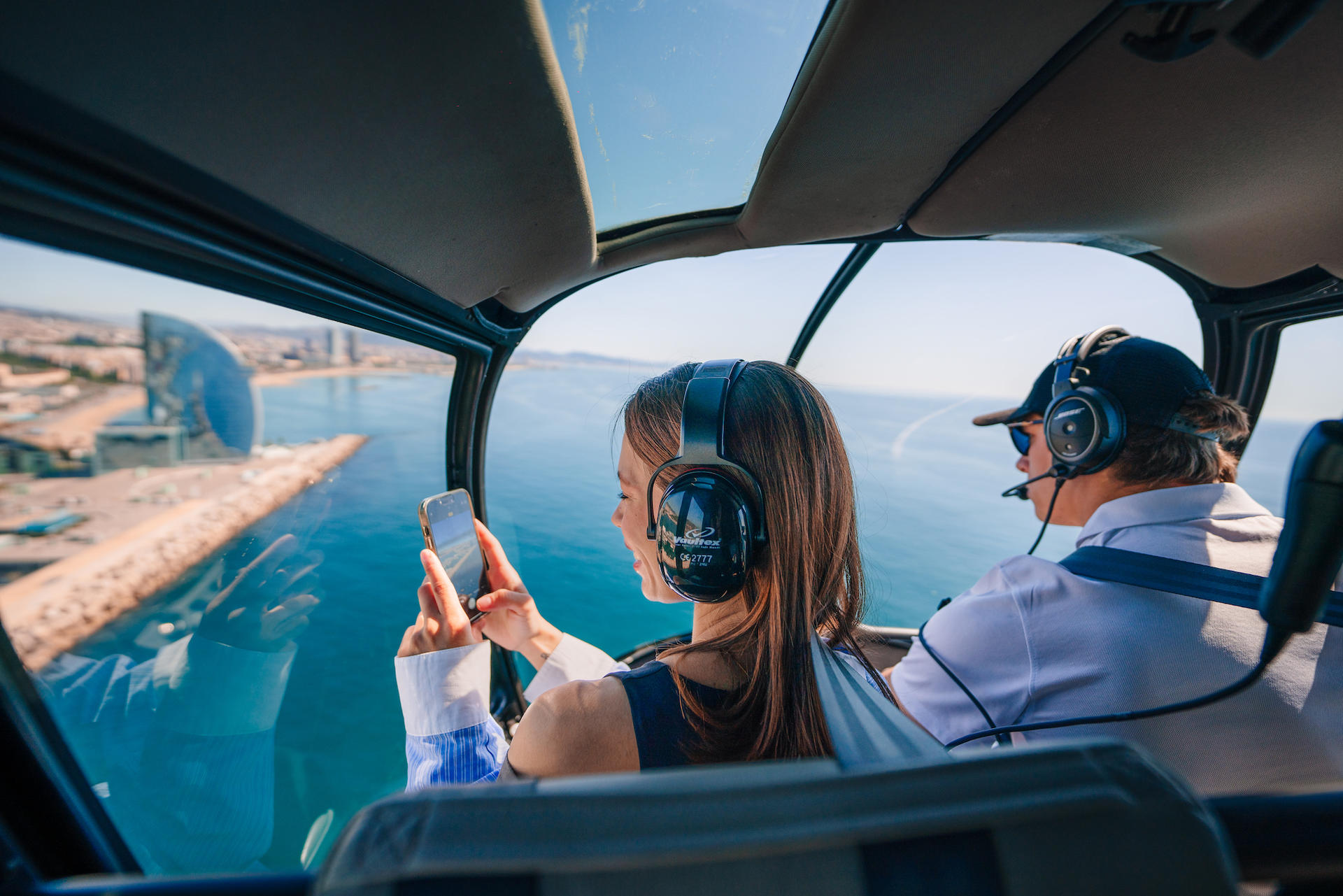 Barcelona: Private Old Town Walking, Helicopter and Boat Ride - Image 1