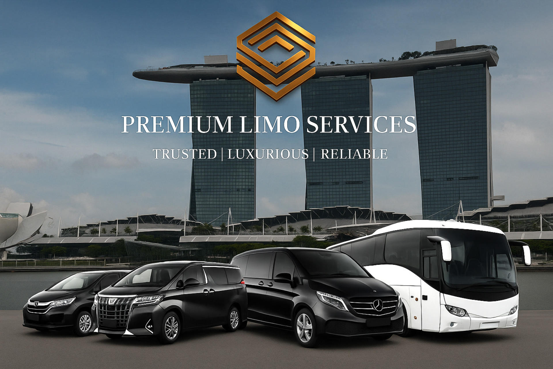 Singapore Car Rental with Driver by The Premium Limo Services (with Tour Guide Add-on) - Image 1