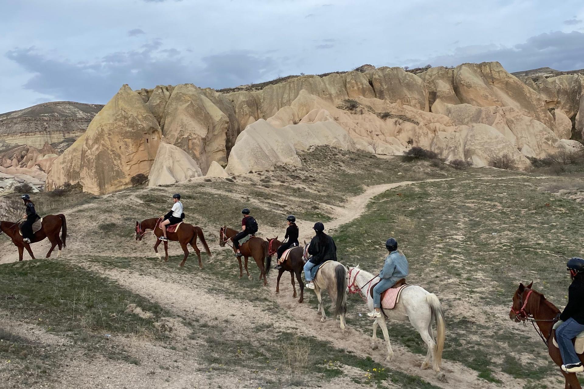 Fairy Chimneys Guided Horseback Tour in Cappadocia - Thumbnail 8