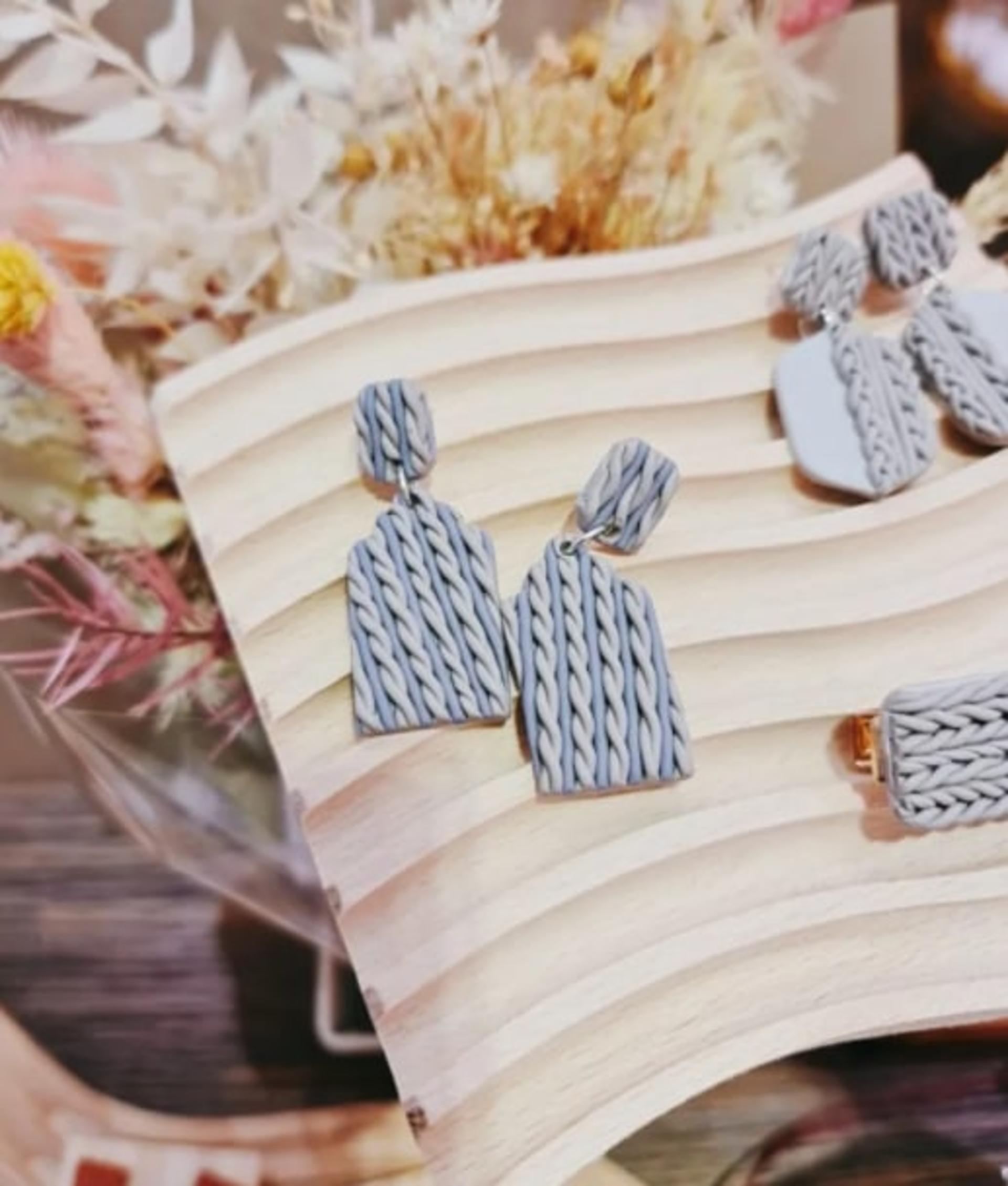 Clay Accessories Making Workshop - Regular Knitting - Thumbnail 2