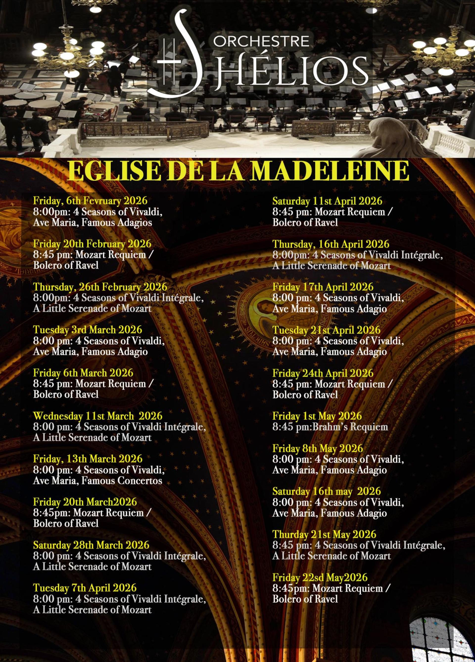 Classical music concert at churches in Paris - Thumbnail 7