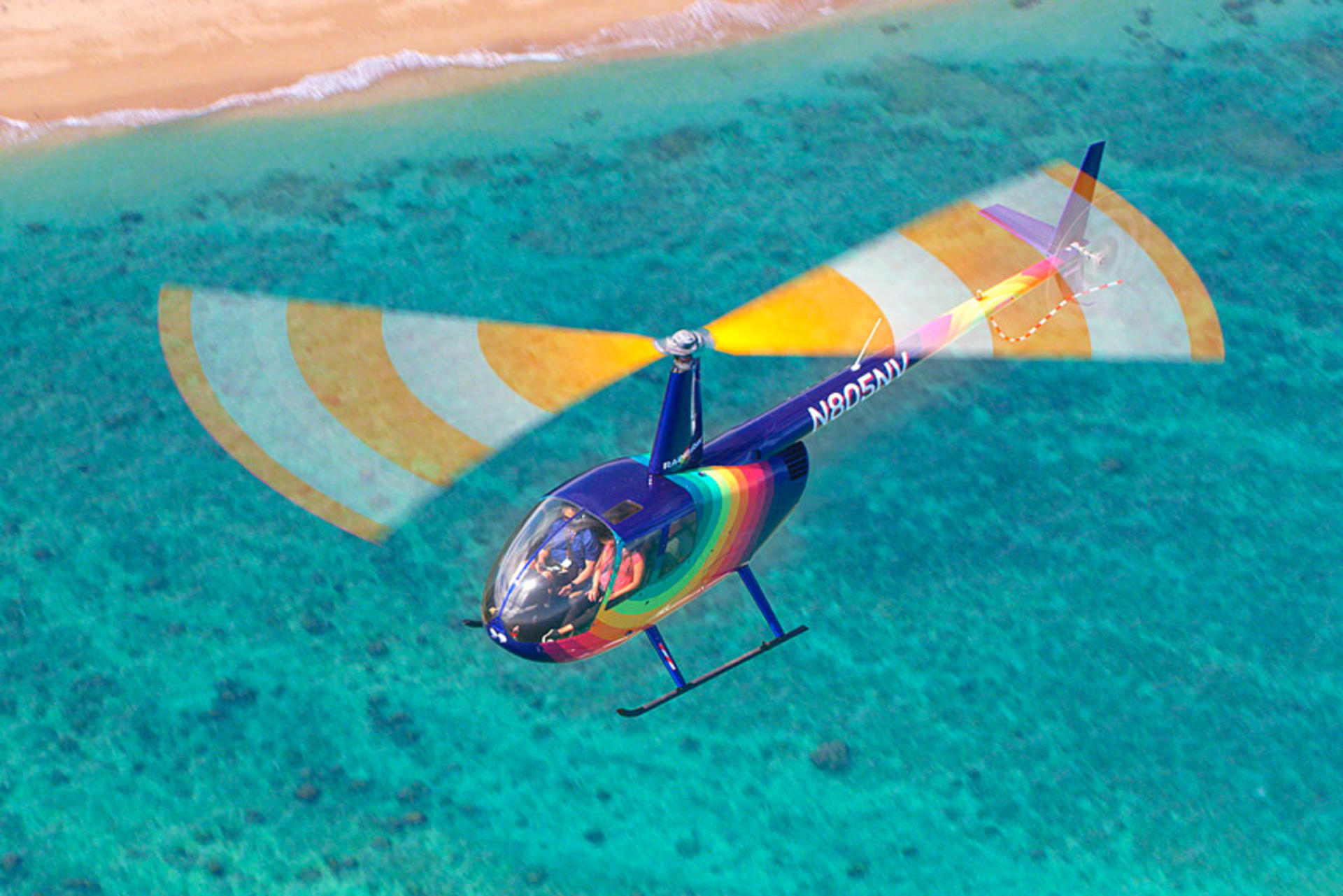 45-Minute Kona Coastal Sights Unseen Helicopter Tour - Image 1