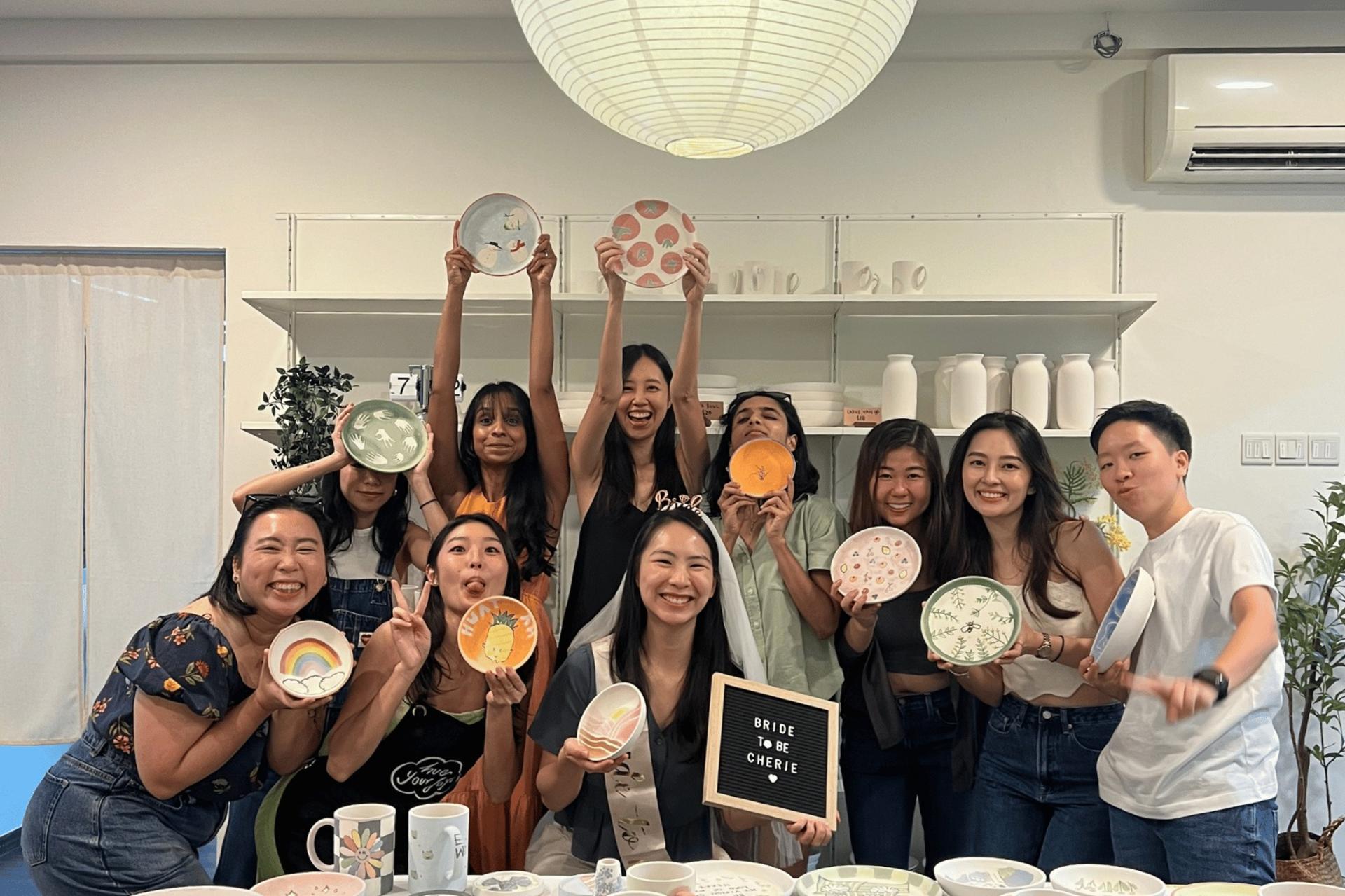 Pottery Painting Workshop in Singapore - Thumbnail 6