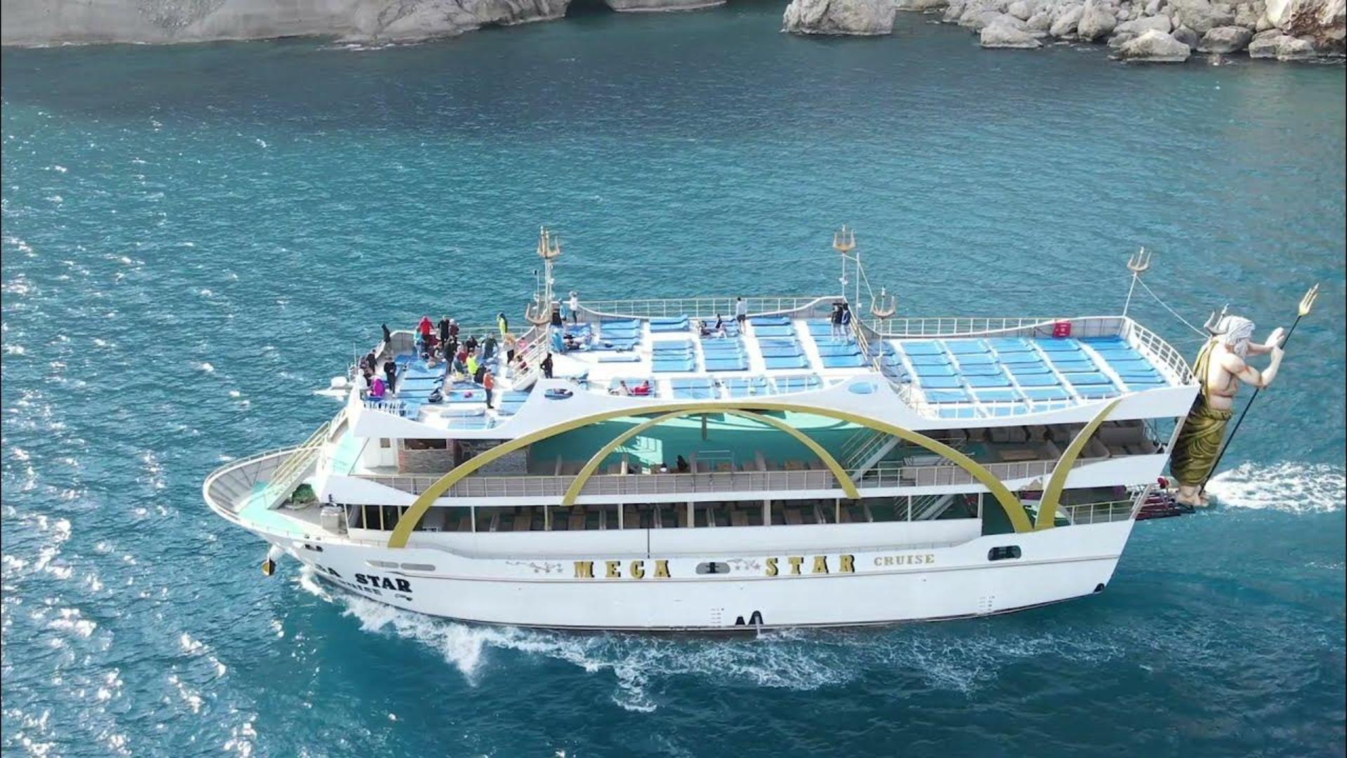 Antalya Mega Star Yacht Tour, BBQ Lunch, Foam Party & Transfer - Thumbnail 7