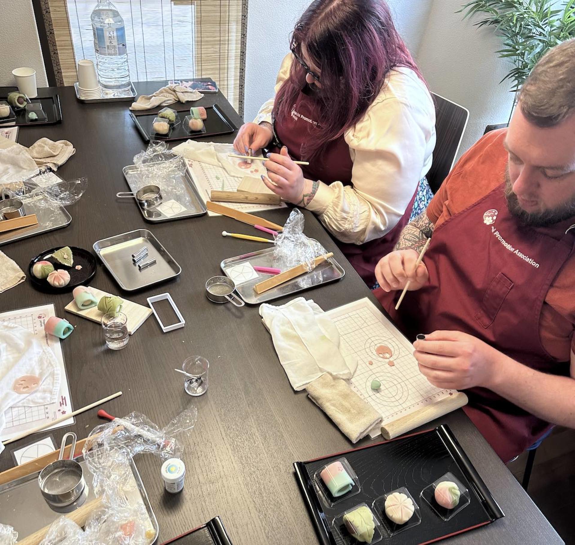 Nerikiri Wagashi-Making with Tea Ceremony (2 Hr) - Thumbnail 8