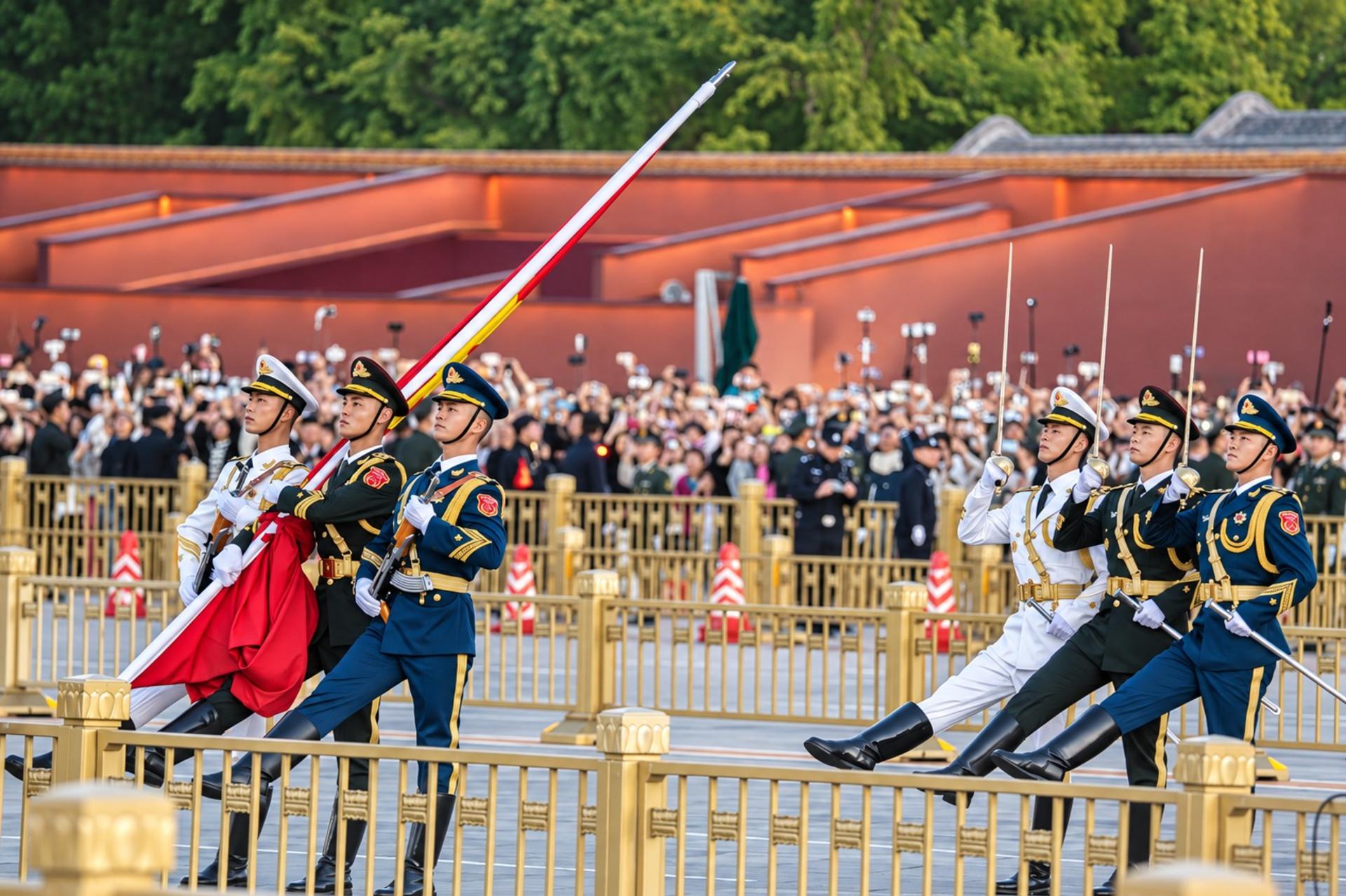 Beijing Tiananmen Square Flag Raising Ceremony with Guided Tour - Thumbnail 4