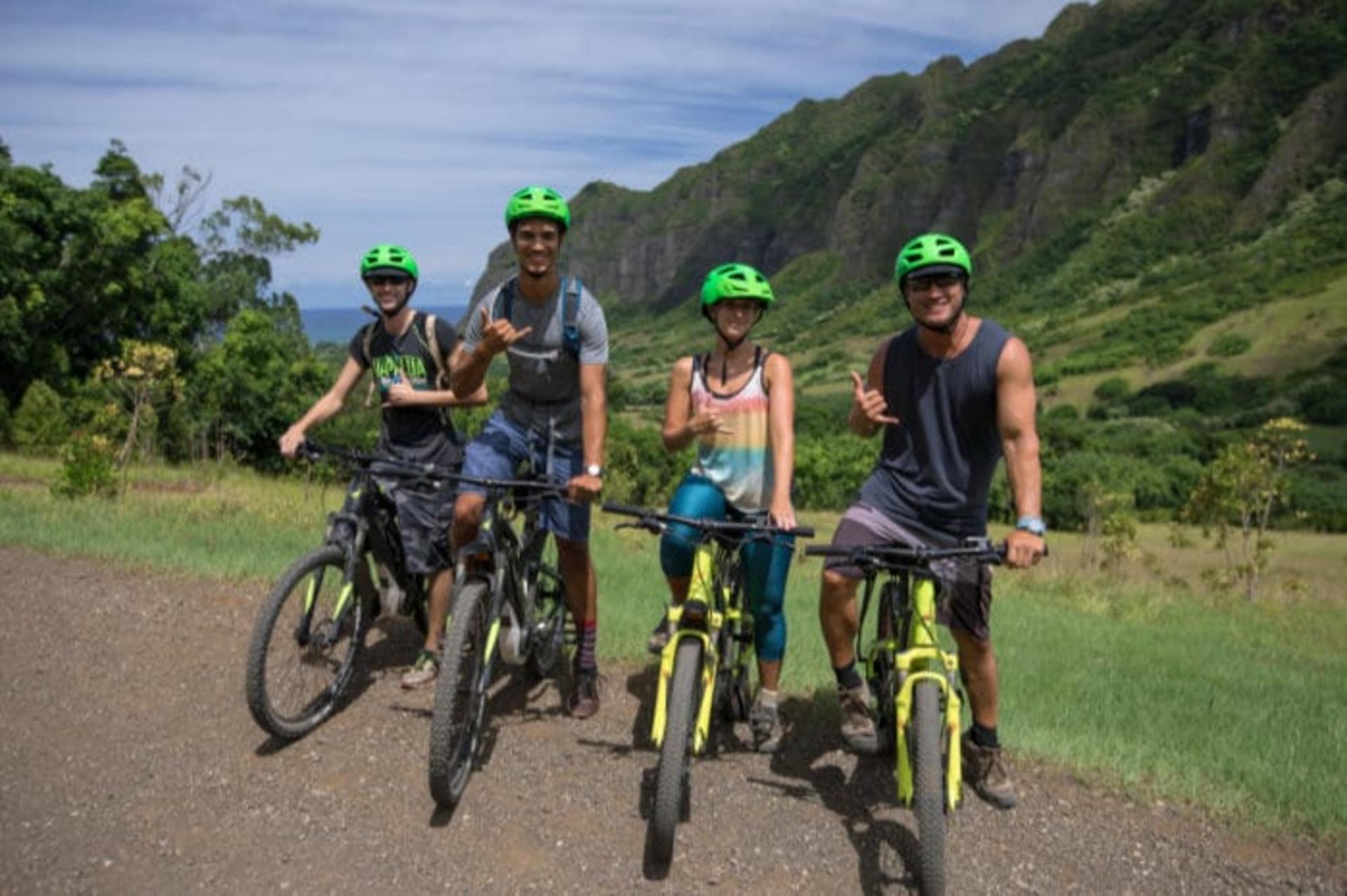 Kualoa Ranch Electric Mountain Bike Adventure Tour - Thumbnail 2